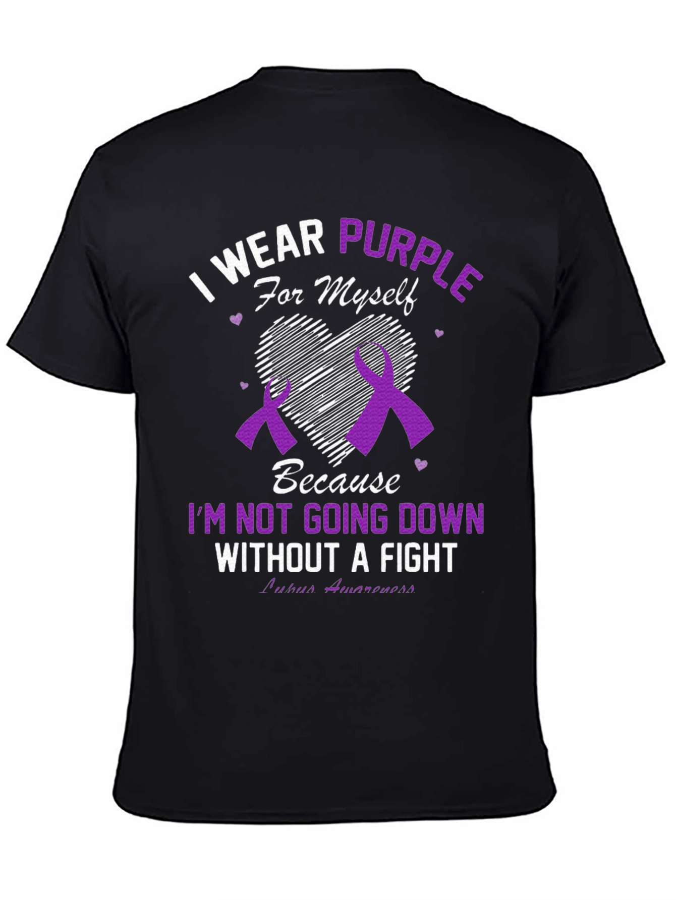 Purple Lupus Awareness T-Shirt
