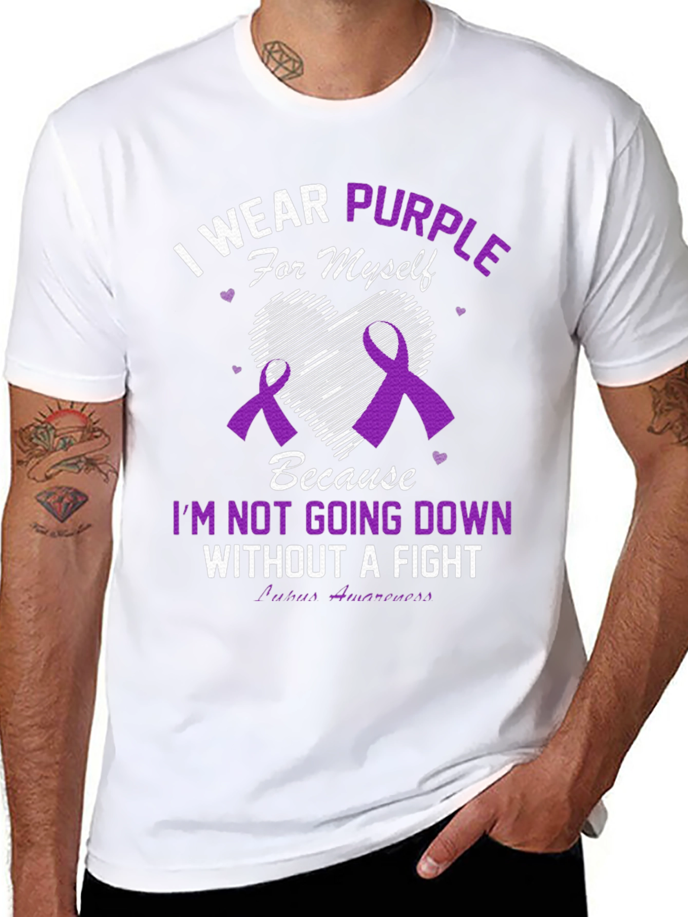 Purple Lupus Awareness T-Shirt