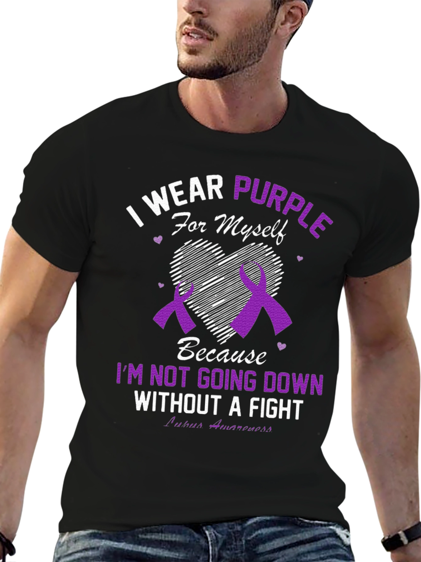 Purple Lupus Awareness T-Shirt