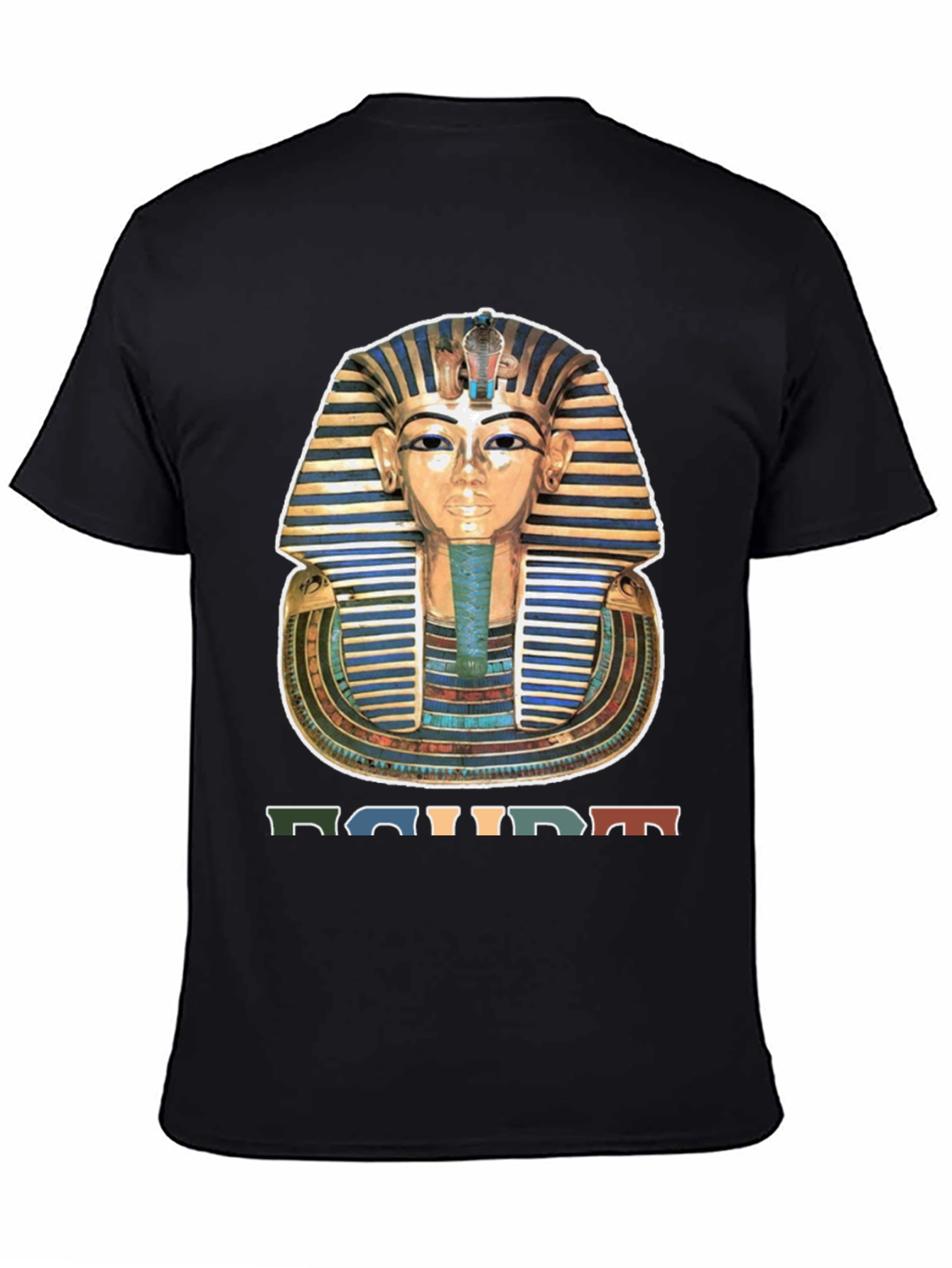 Egypt Pharaoh Graphic Tee - Black T-Shirt
