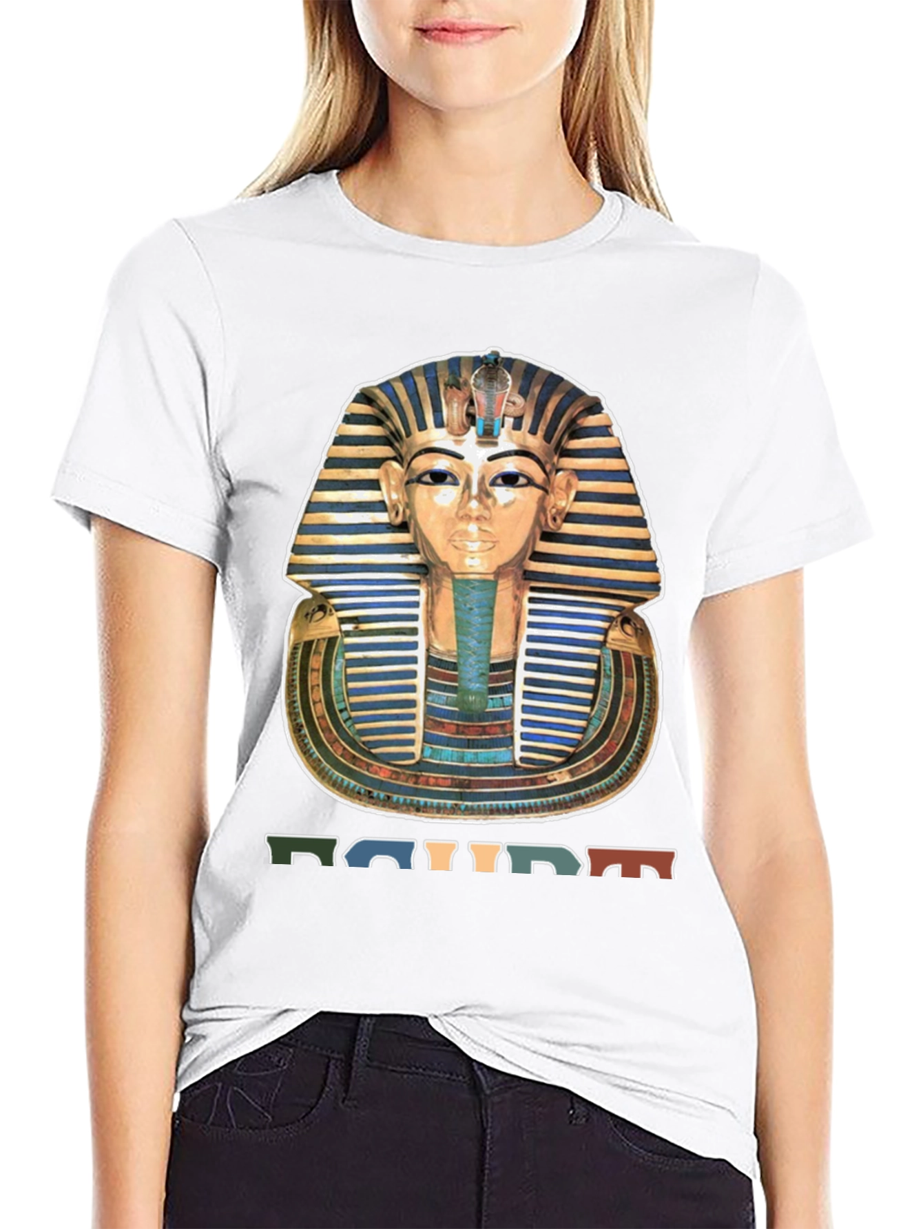 Egypt Pharaoh Graphic Tee - Black T-Shirt