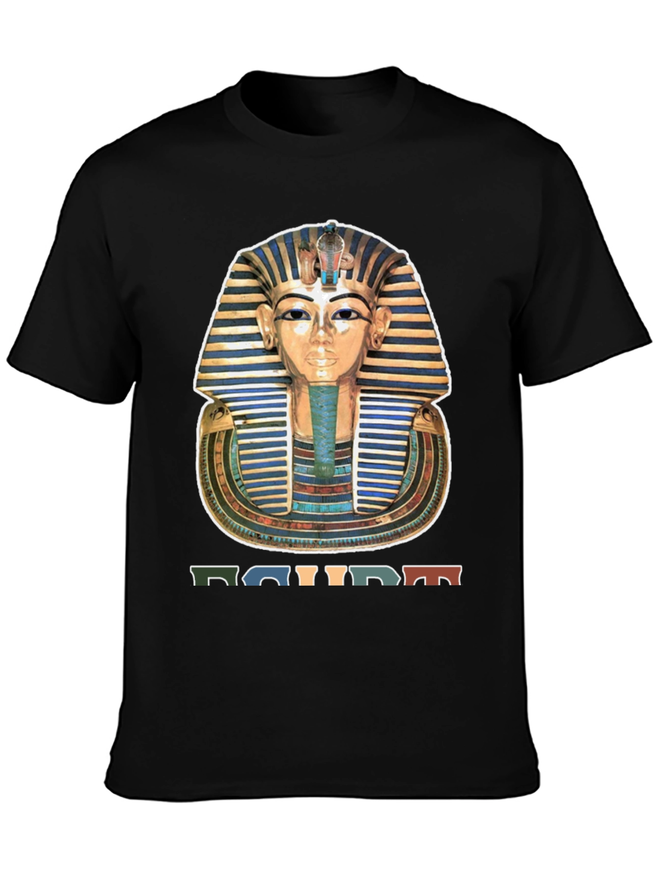 Egypt Pharaoh Graphic Tee - Black T-Shirt