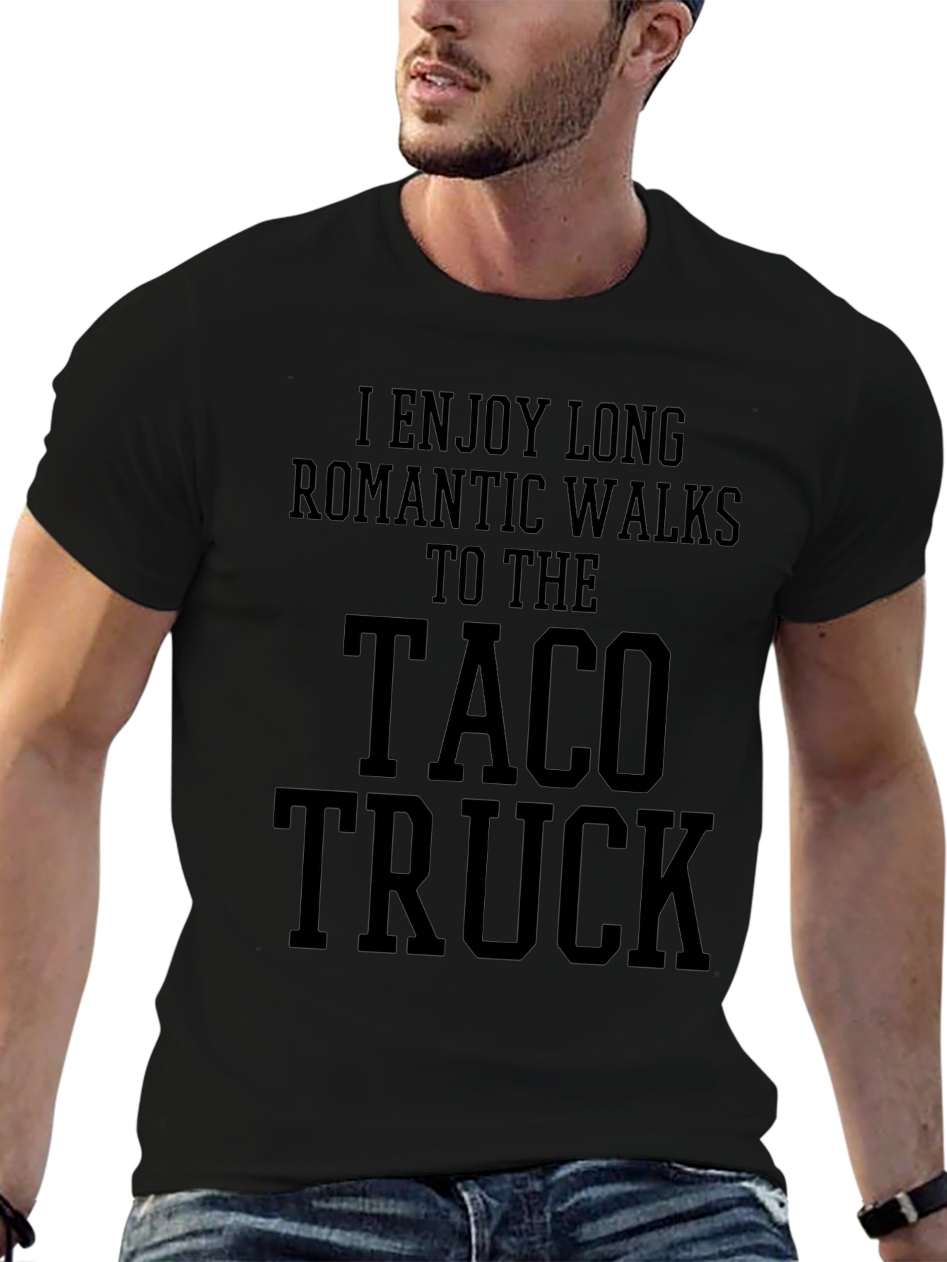 Taco Truck Romantic Walks Graphic Tee