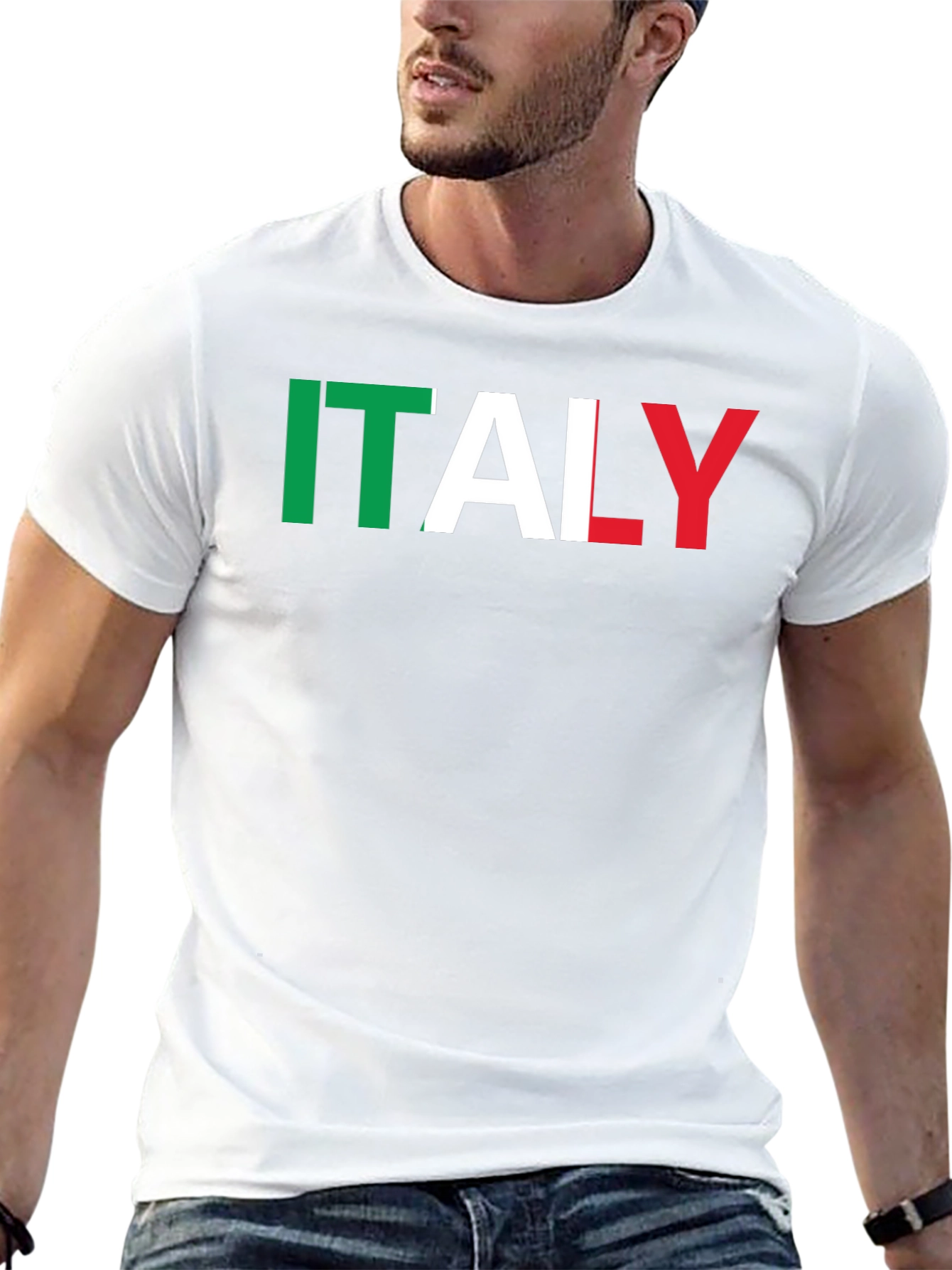 Italy Flag T-Shirt - Stylish Italian Pride Tee