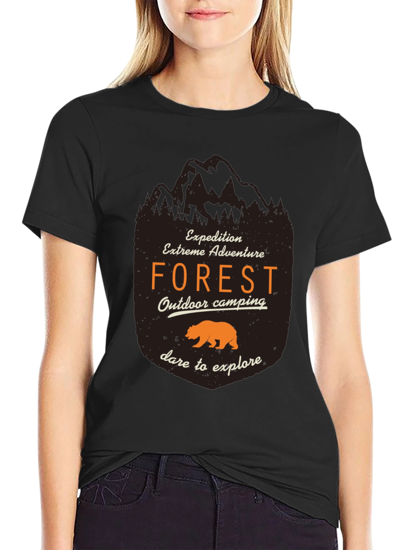 Forest Adventure Graphic Tee - Outdoor Camping