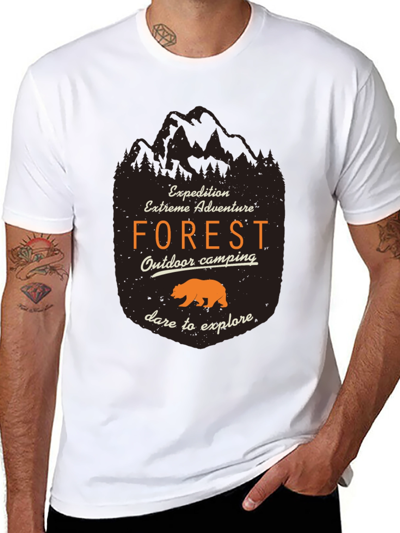 Forest Adventure Graphic Tee - Outdoor Camping