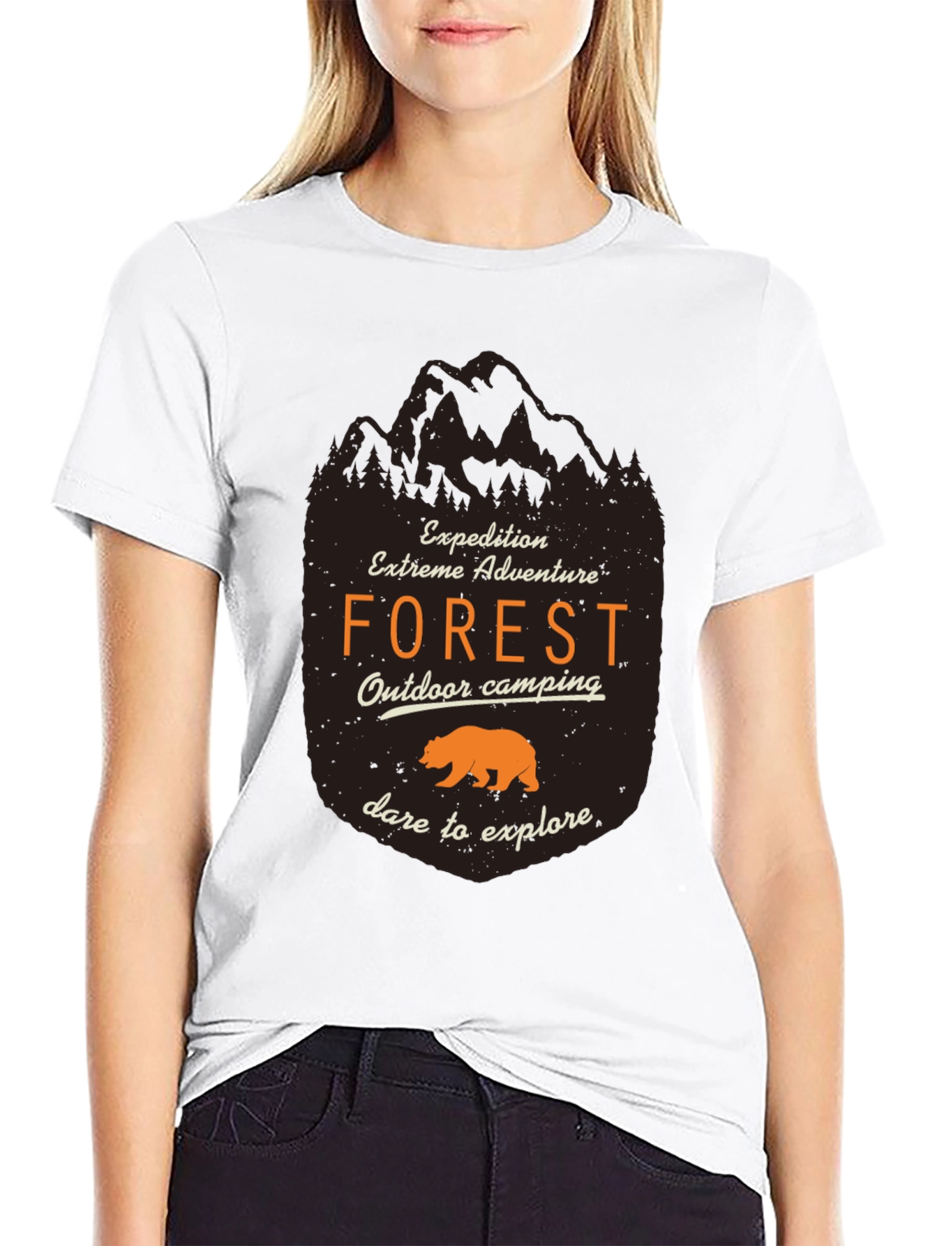 Forest Adventure Graphic Tee - Outdoor Camping