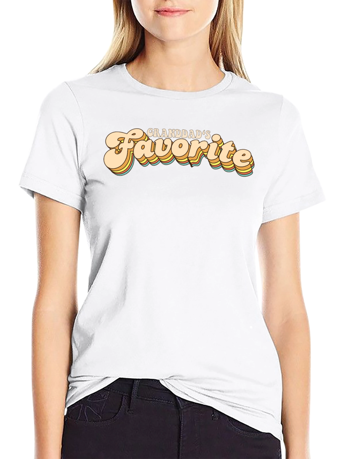 Granddads Favorite Retro Style T-Shirt