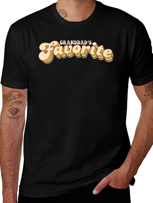 Granddads Favorite Retro Style T-Shirt