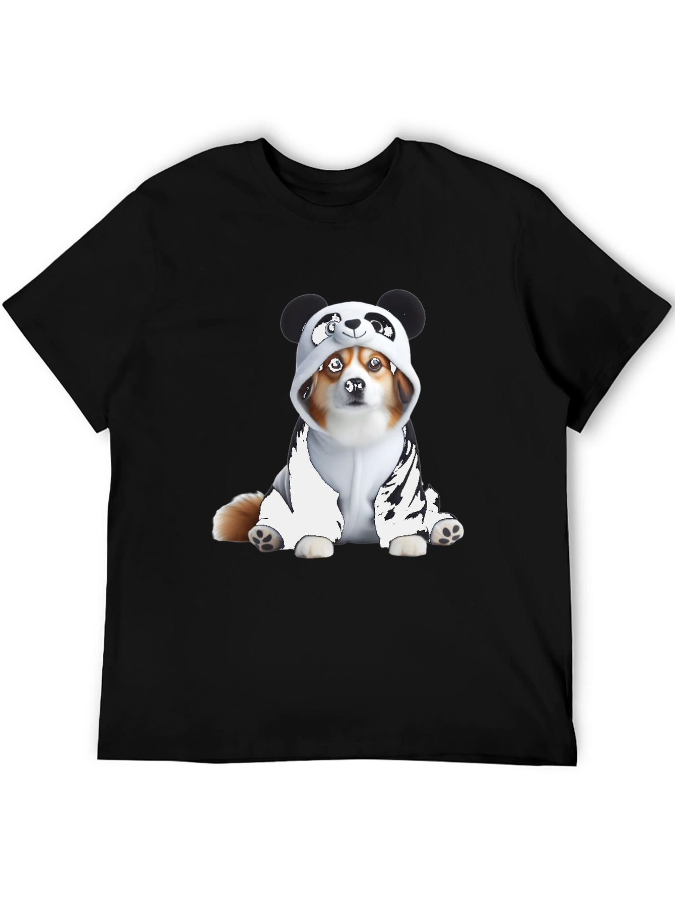 Panda Dog Graphic Tee