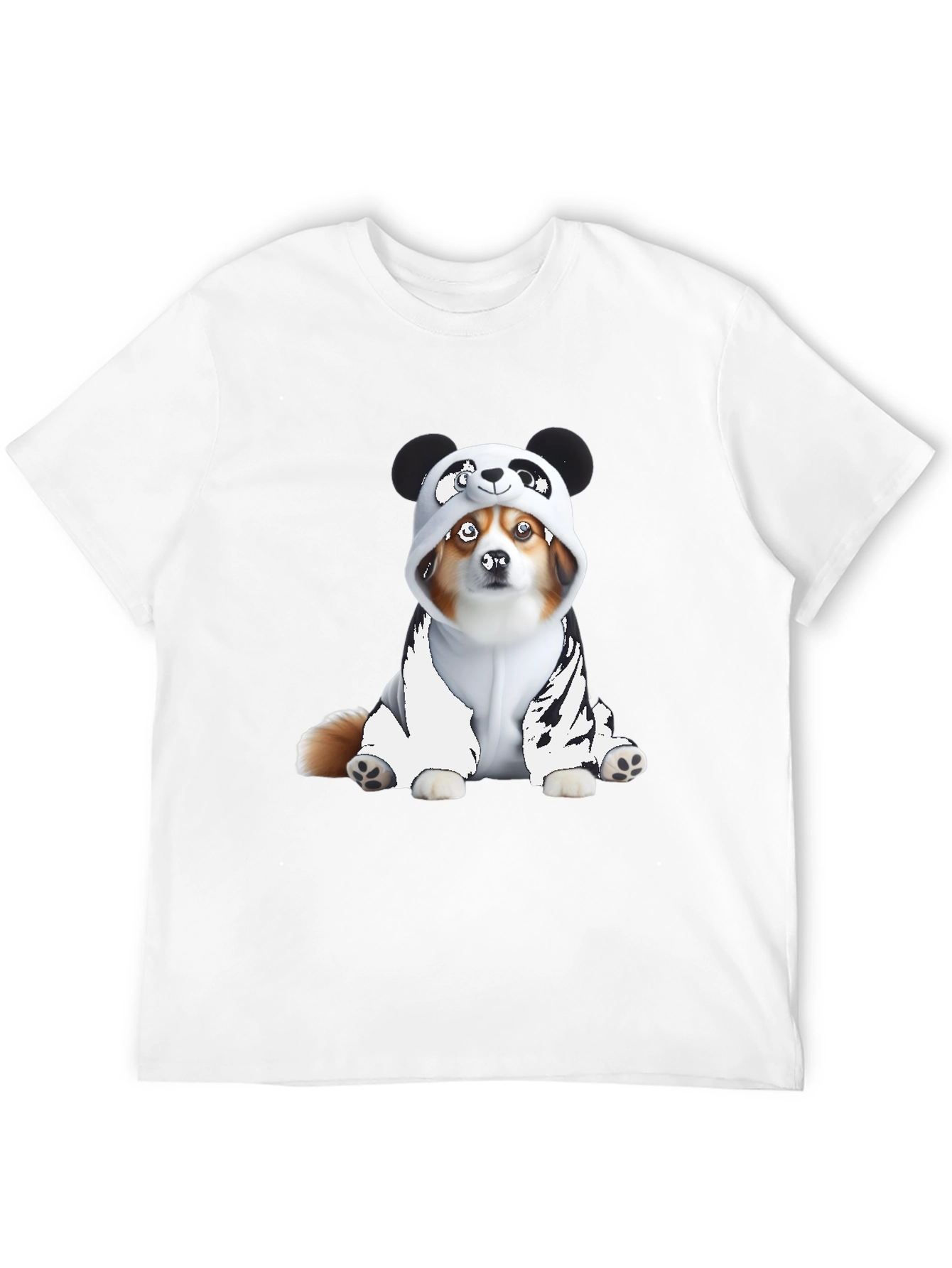 Panda Dog Graphic Tee