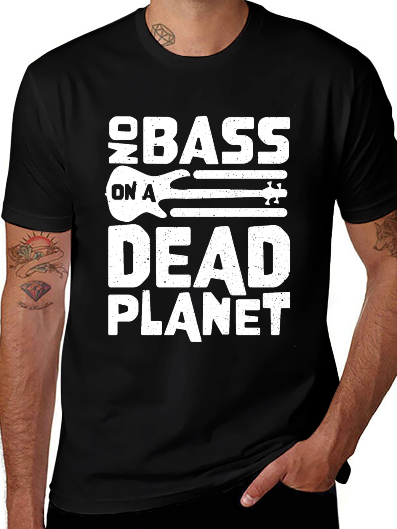 Bass on a Dead Planet Graphic Tee