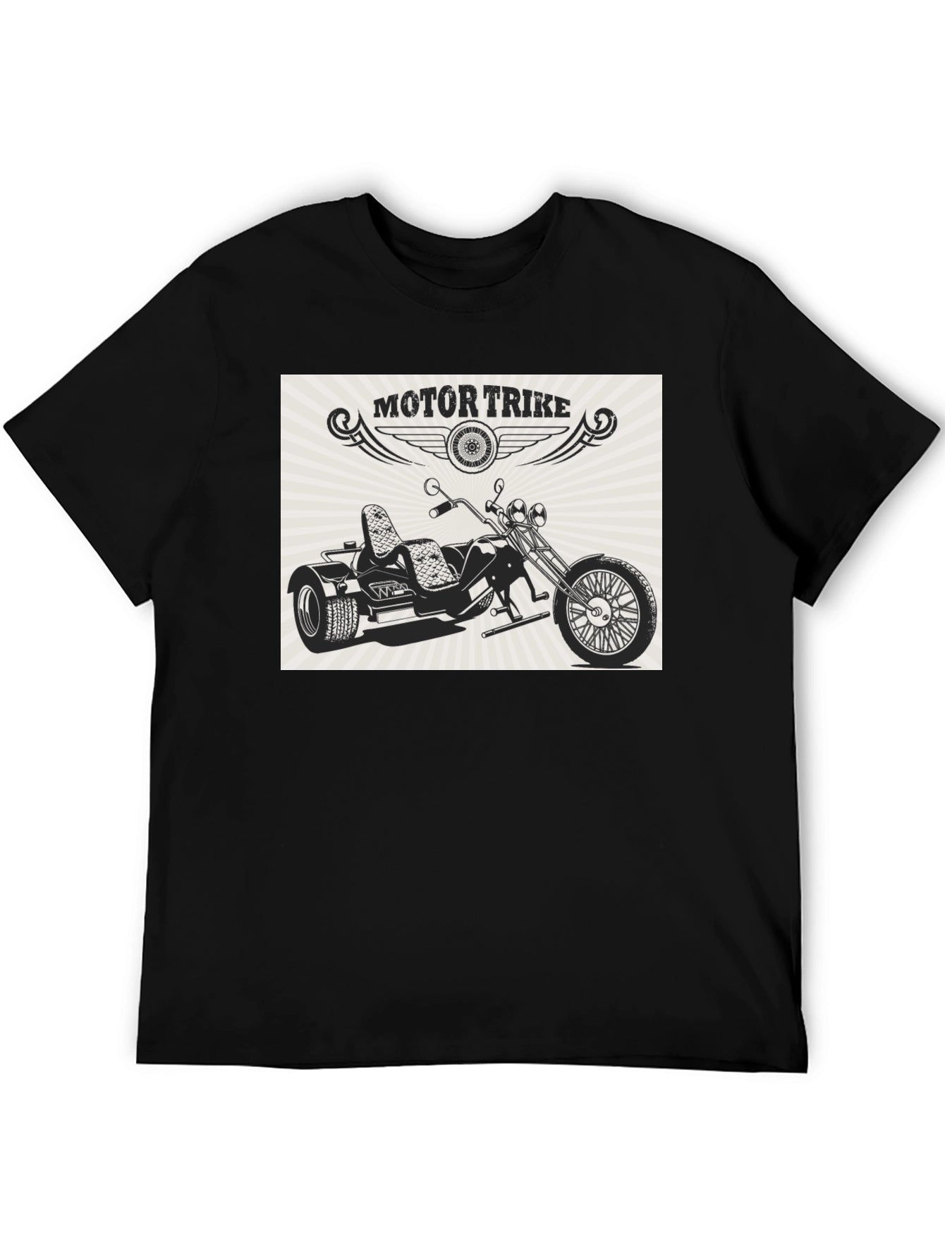 Motor Trike Graphic T-Shirt - Retro Ride