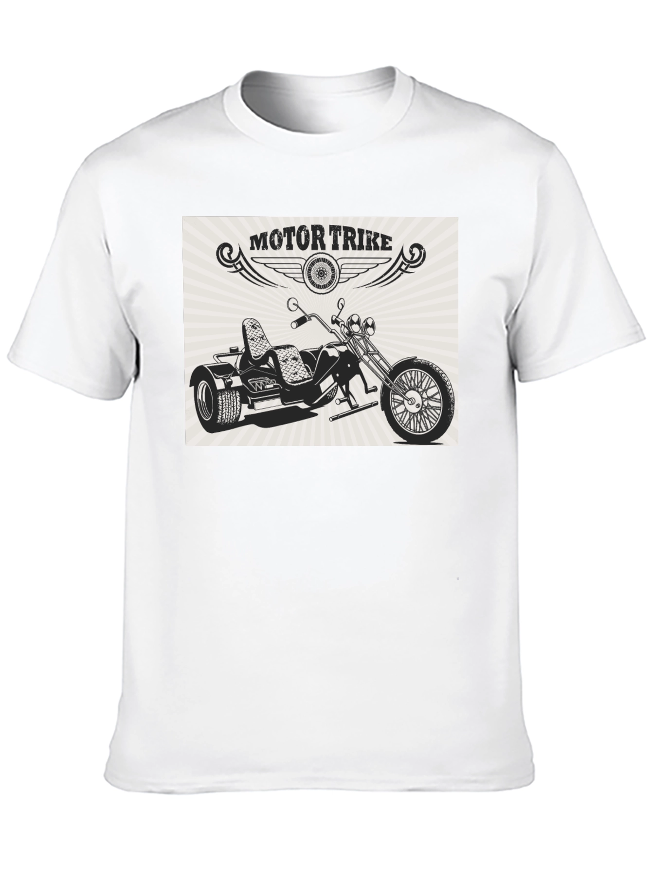 Motor Trike Graphic T-Shirt - Retro Ride