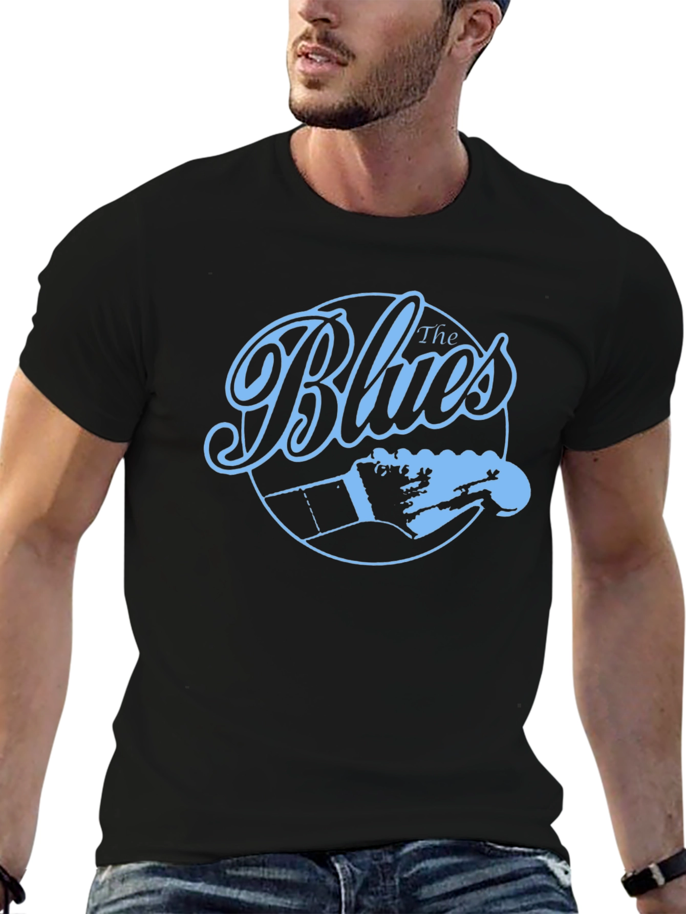 The Blues Guitar T-Shirt - Classic Music Tee