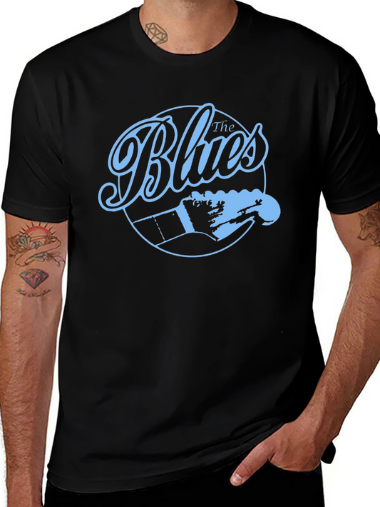 The Blues Guitar T-Shirt - Classic Music Tee