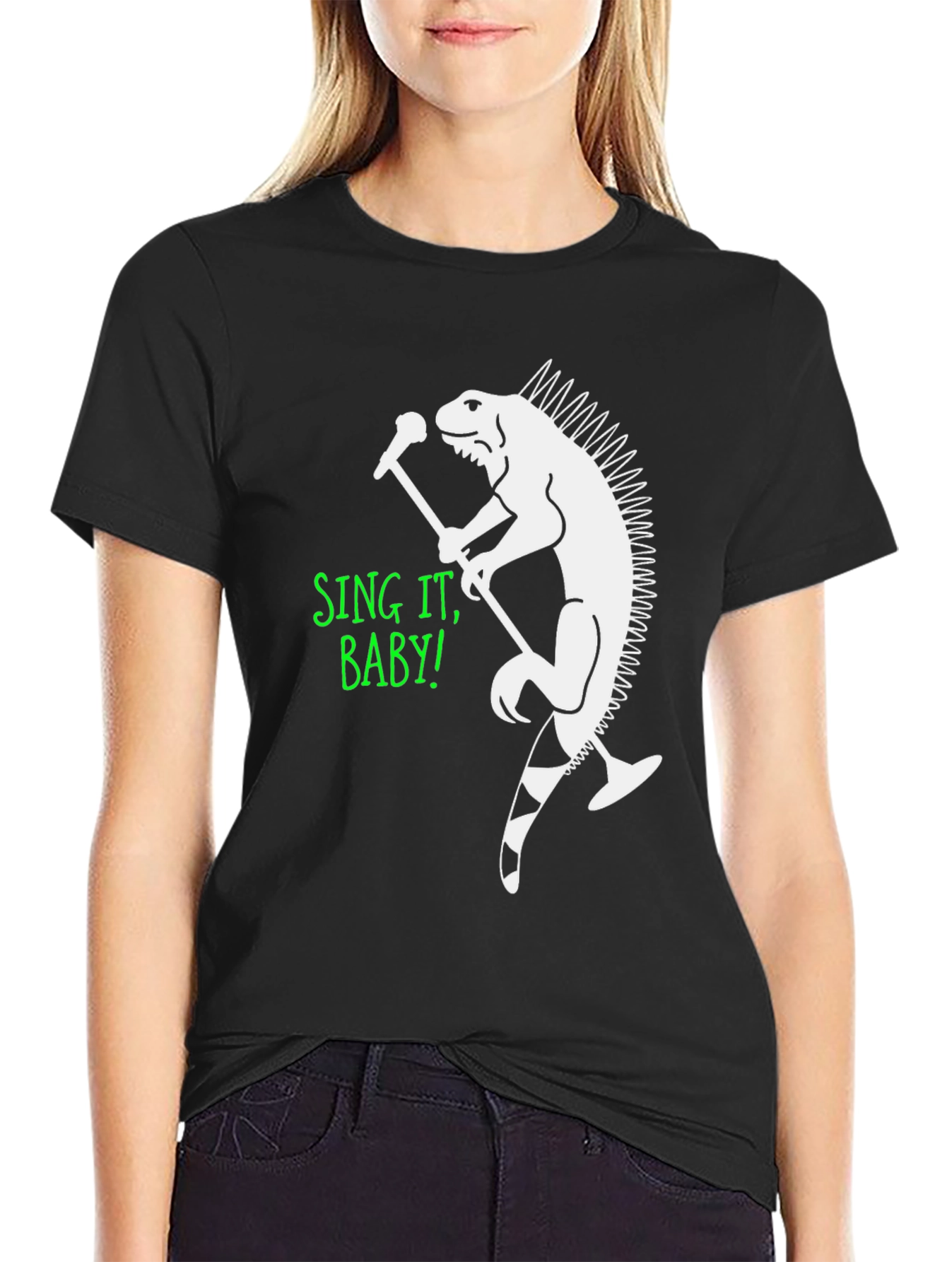 Sing It Baby! Iguana Graphic Tee
