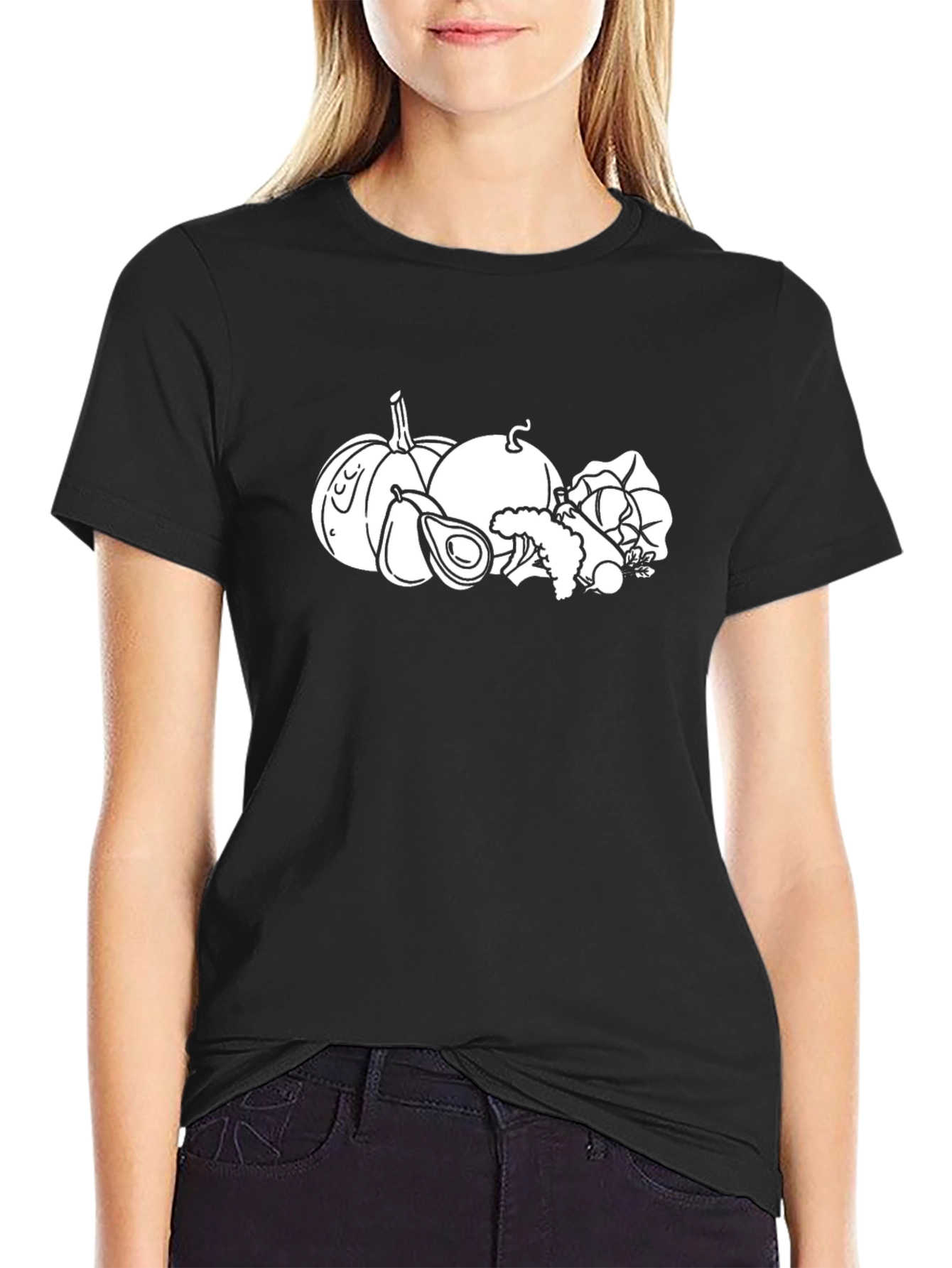 Harvest Bounty Black T-Shirt