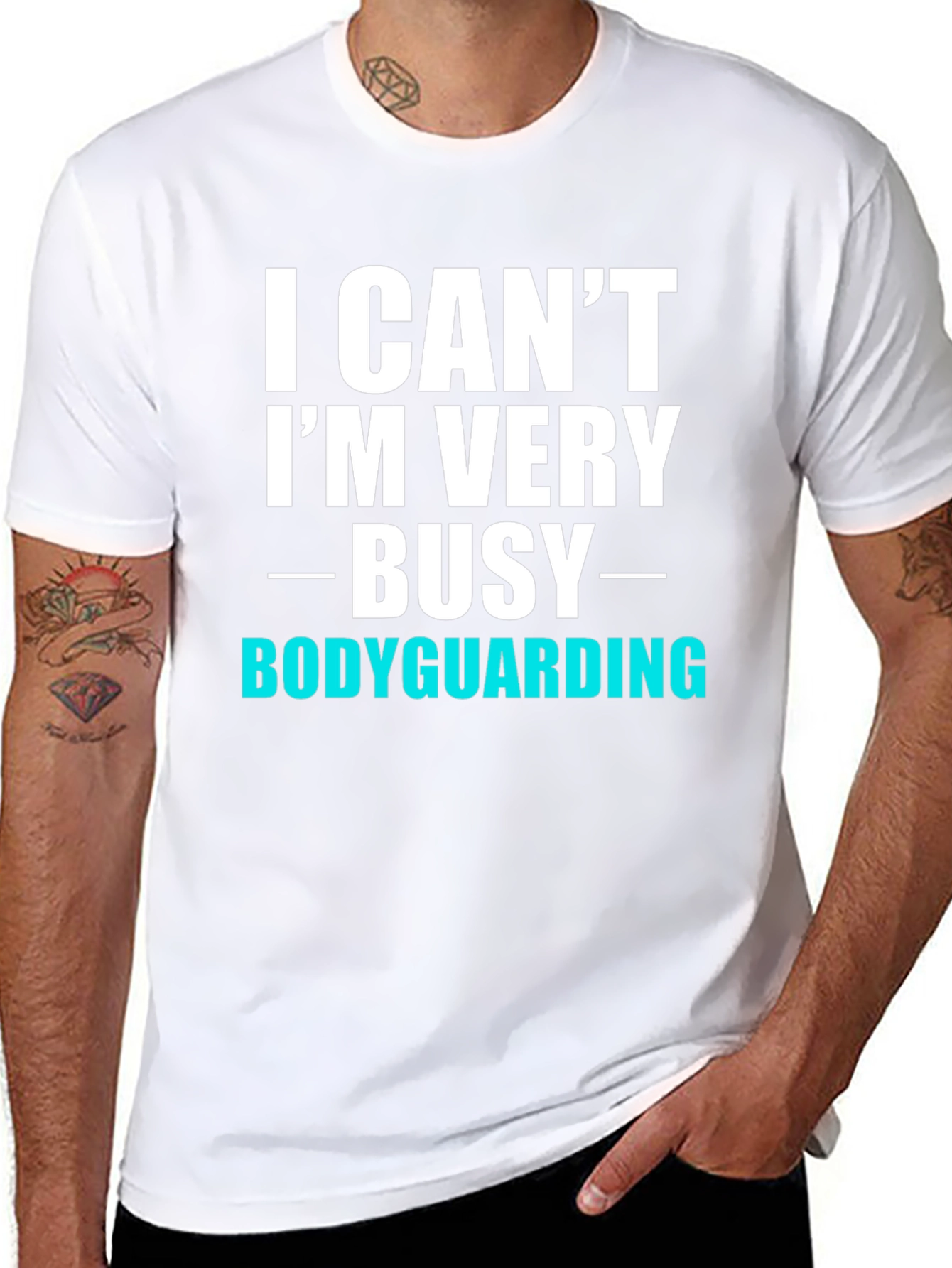 Busy Bodyguarding T-Shirt