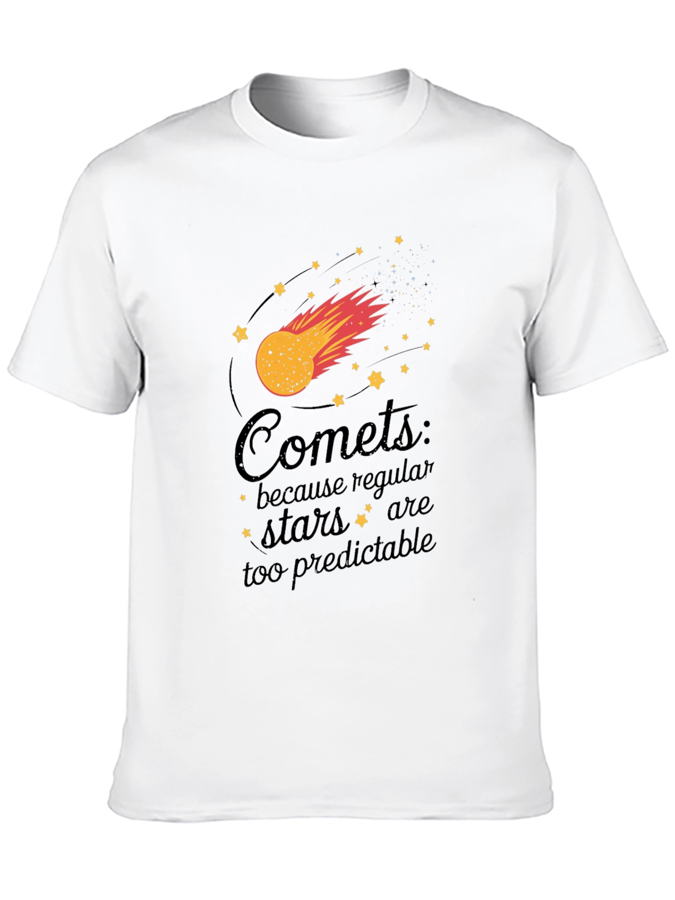Comets Tee - Because Regular Stars Are Too Predictable