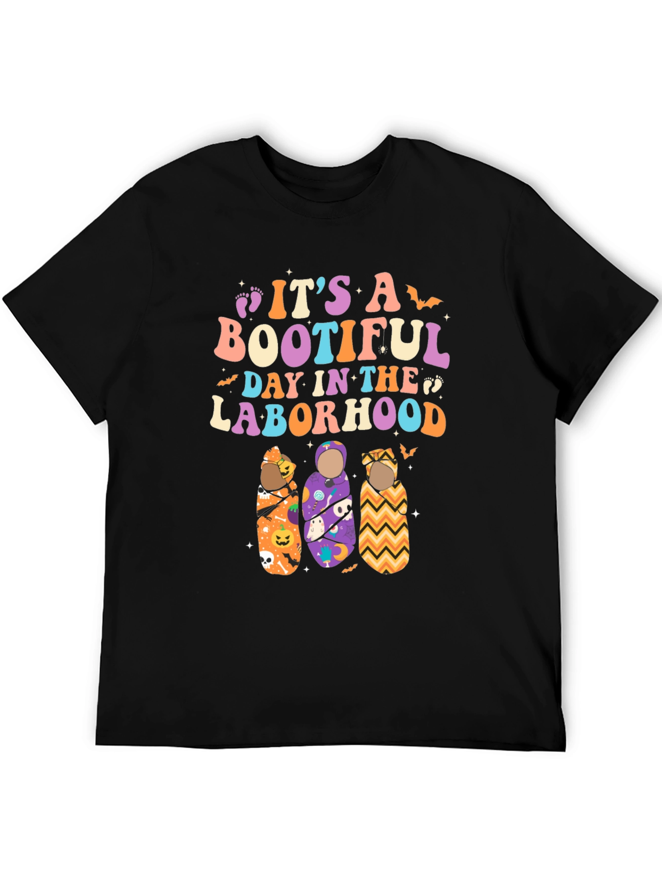 Bootiful Laborhood Halloween Baby T-Shirt