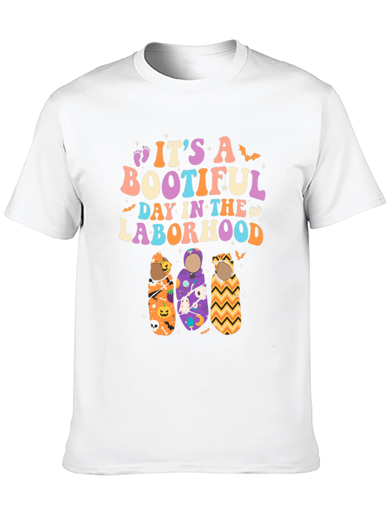 Bootiful Laborhood Halloween Baby T-Shirt