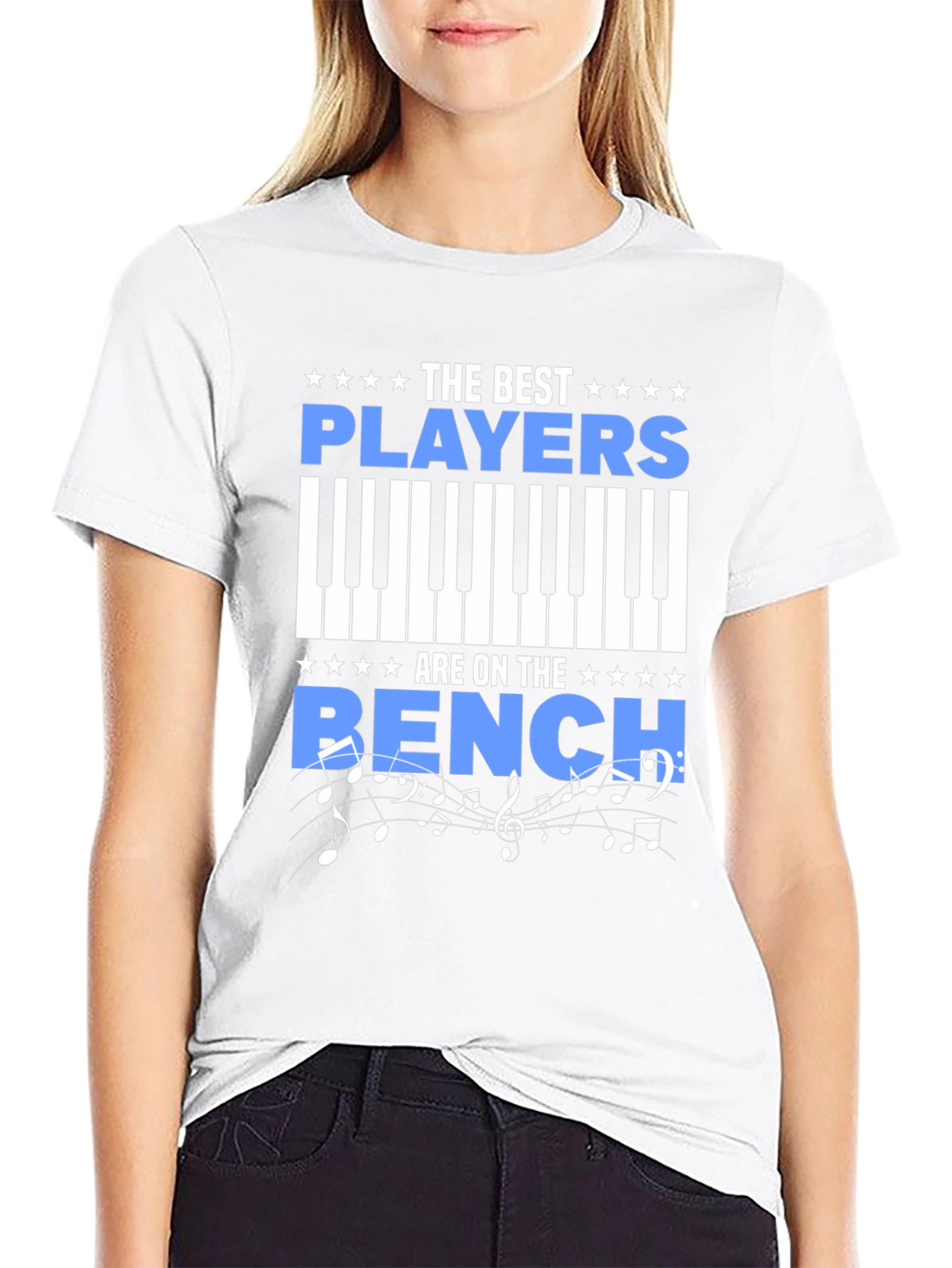 The Best Players Are On The Bench Piano T-Shirt