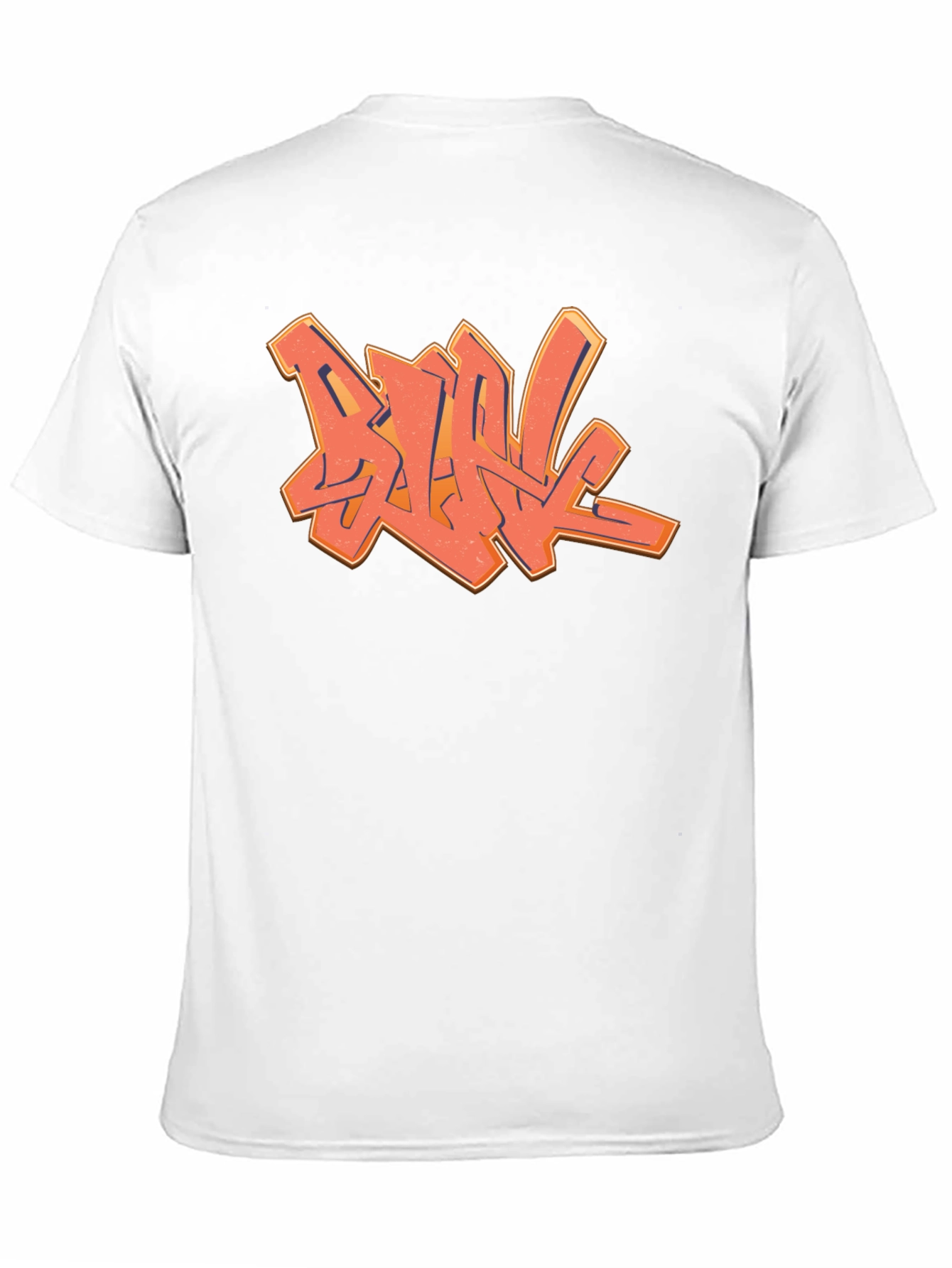 Cool Graffiti Design Black T-Shirt