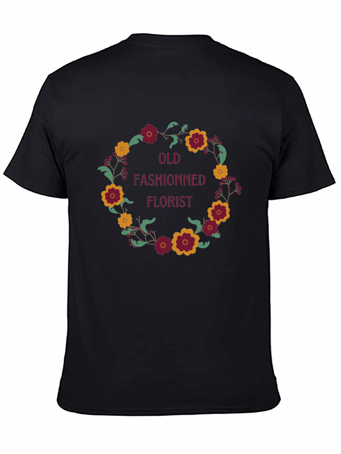 Old Fashioned Florist Graphic Tee