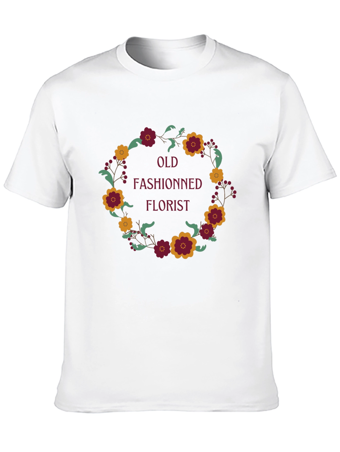 Old Fashioned Florist Graphic Tee