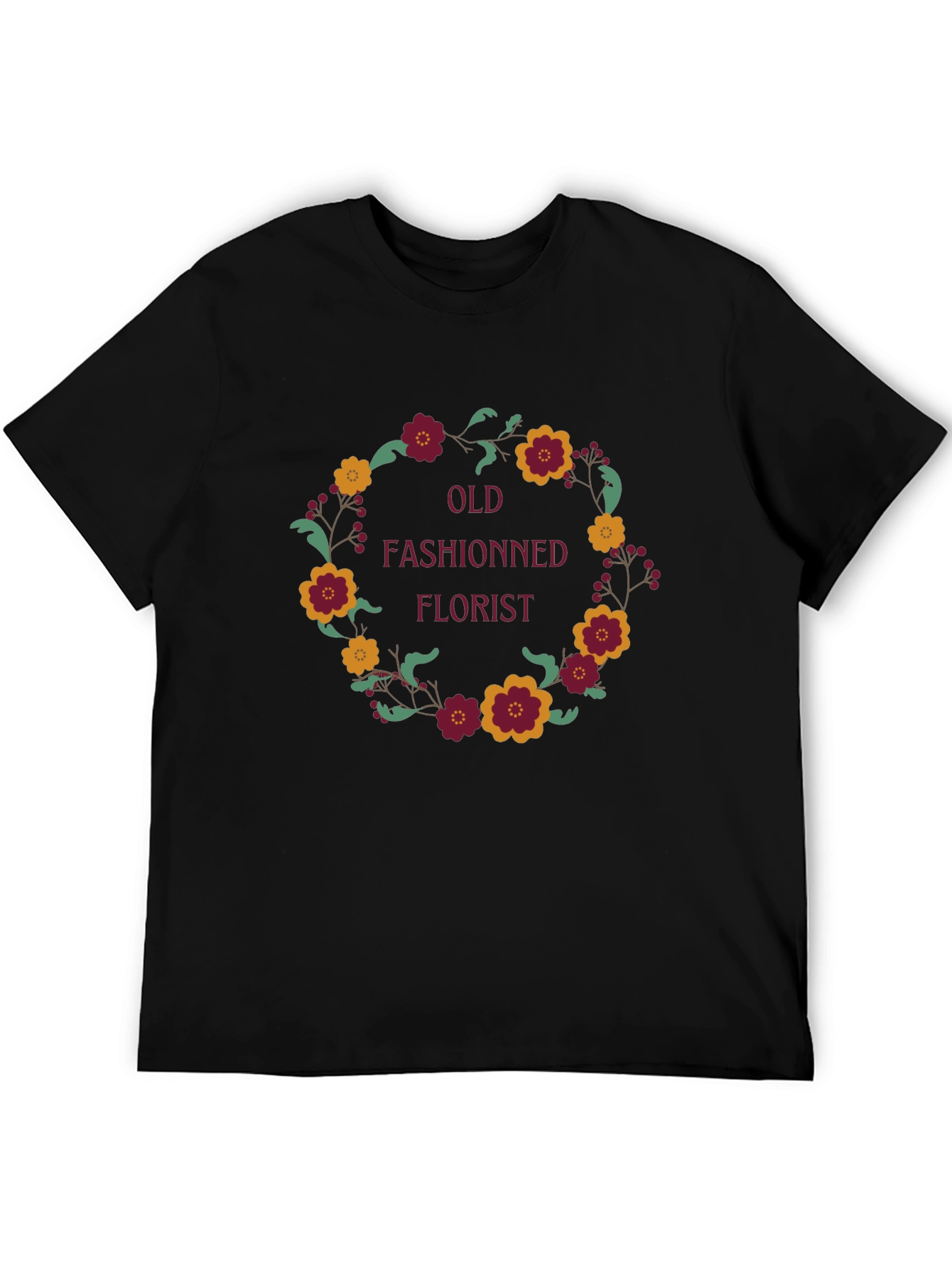 Old Fashioned Florist Graphic Tee