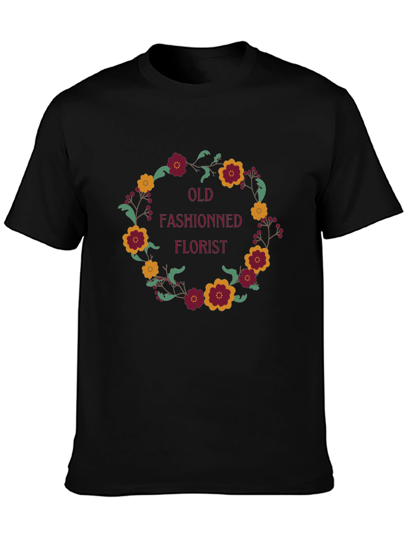 Old Fashioned Florist Graphic Tee
