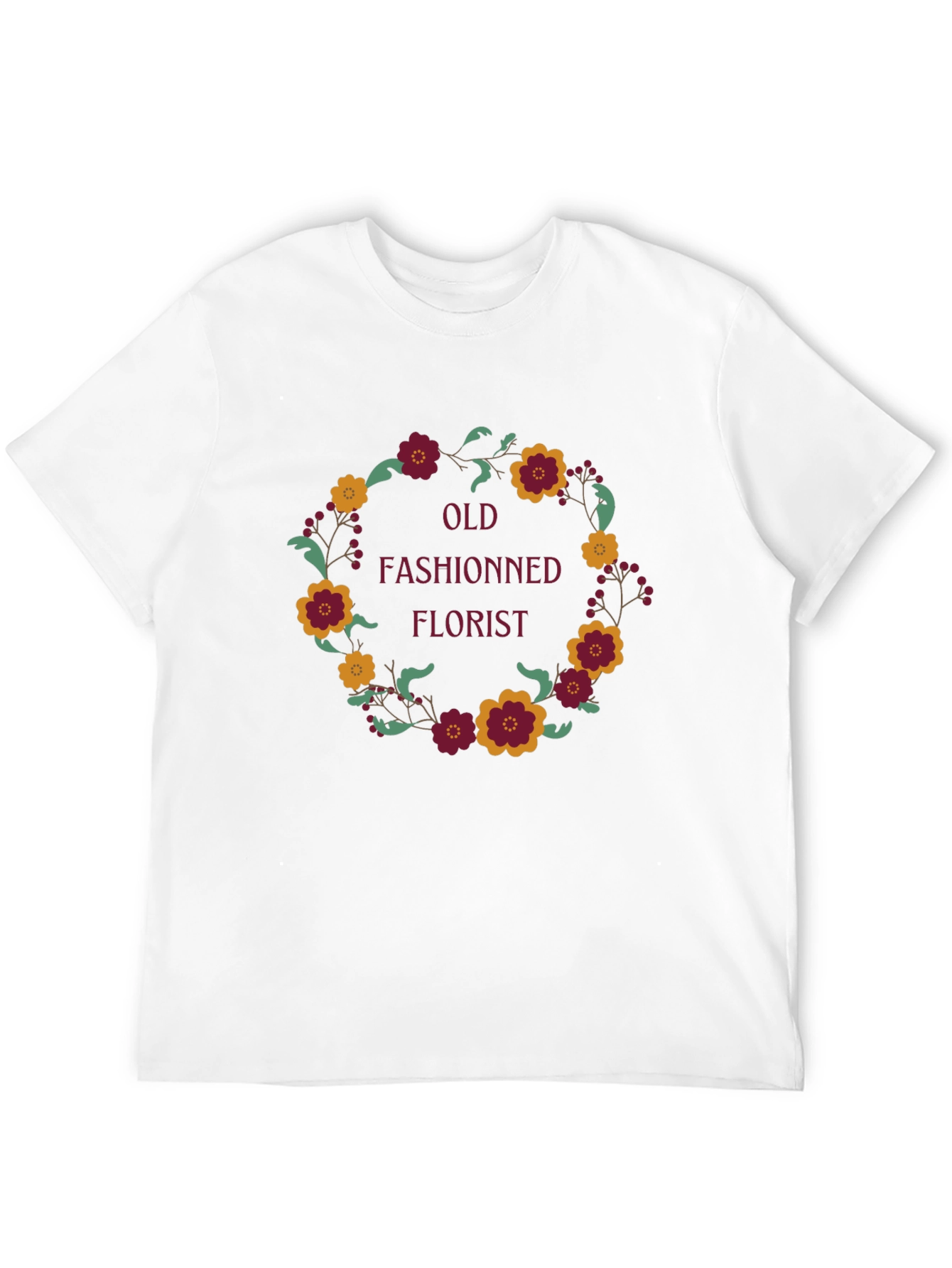 Old Fashioned Florist Graphic Tee
