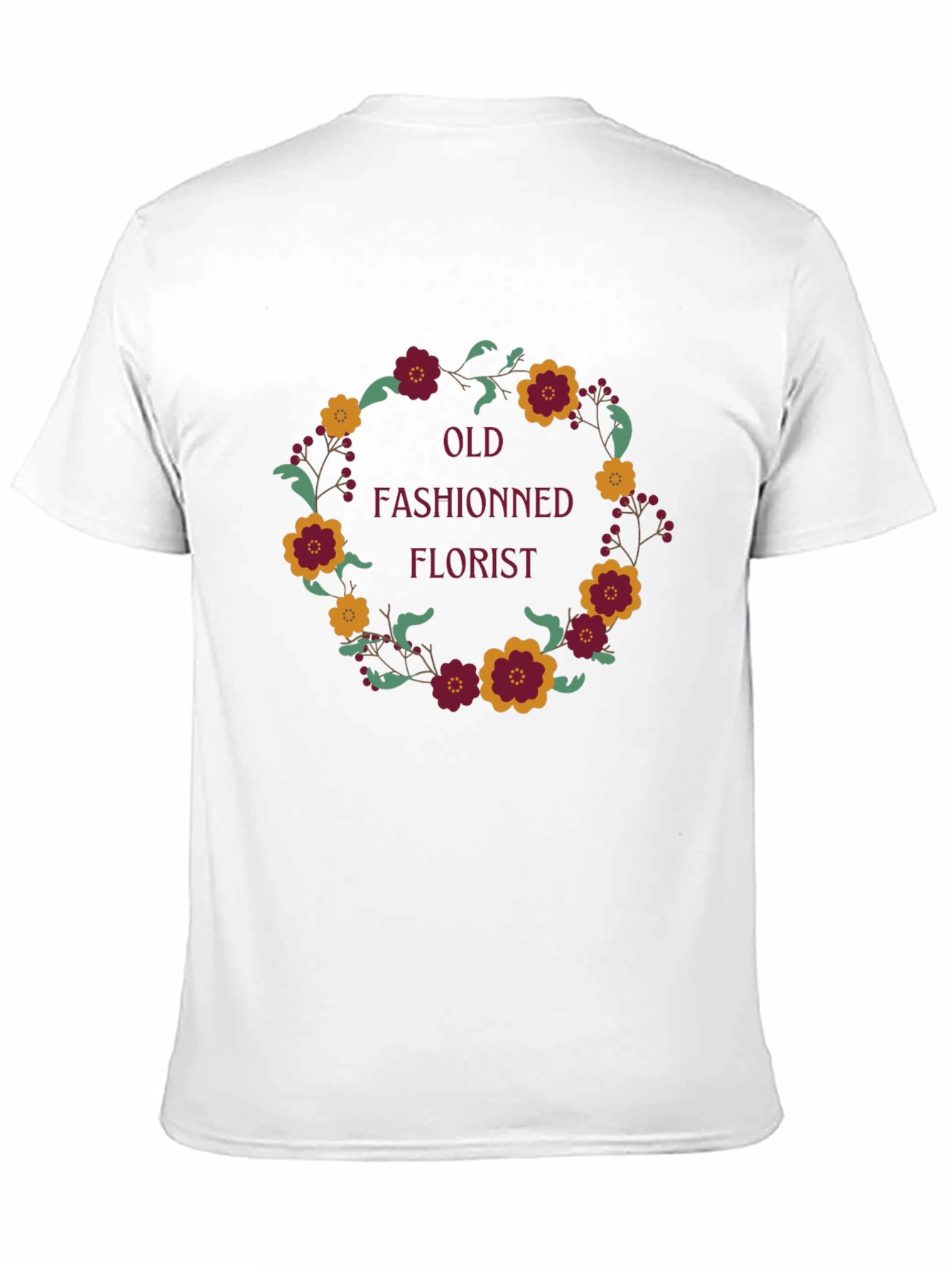 Old Fashioned Florist Graphic Tee