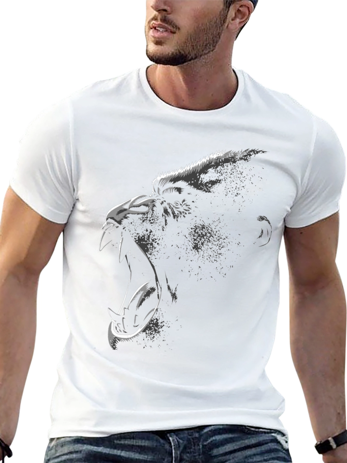Graphic Gorilla T-Shirt - Fierce Design