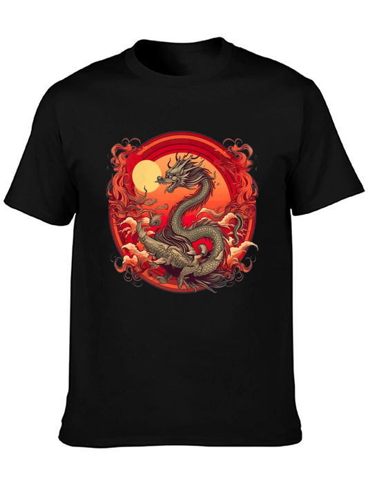 Dragon Graphic Tee - Black T-Shirt