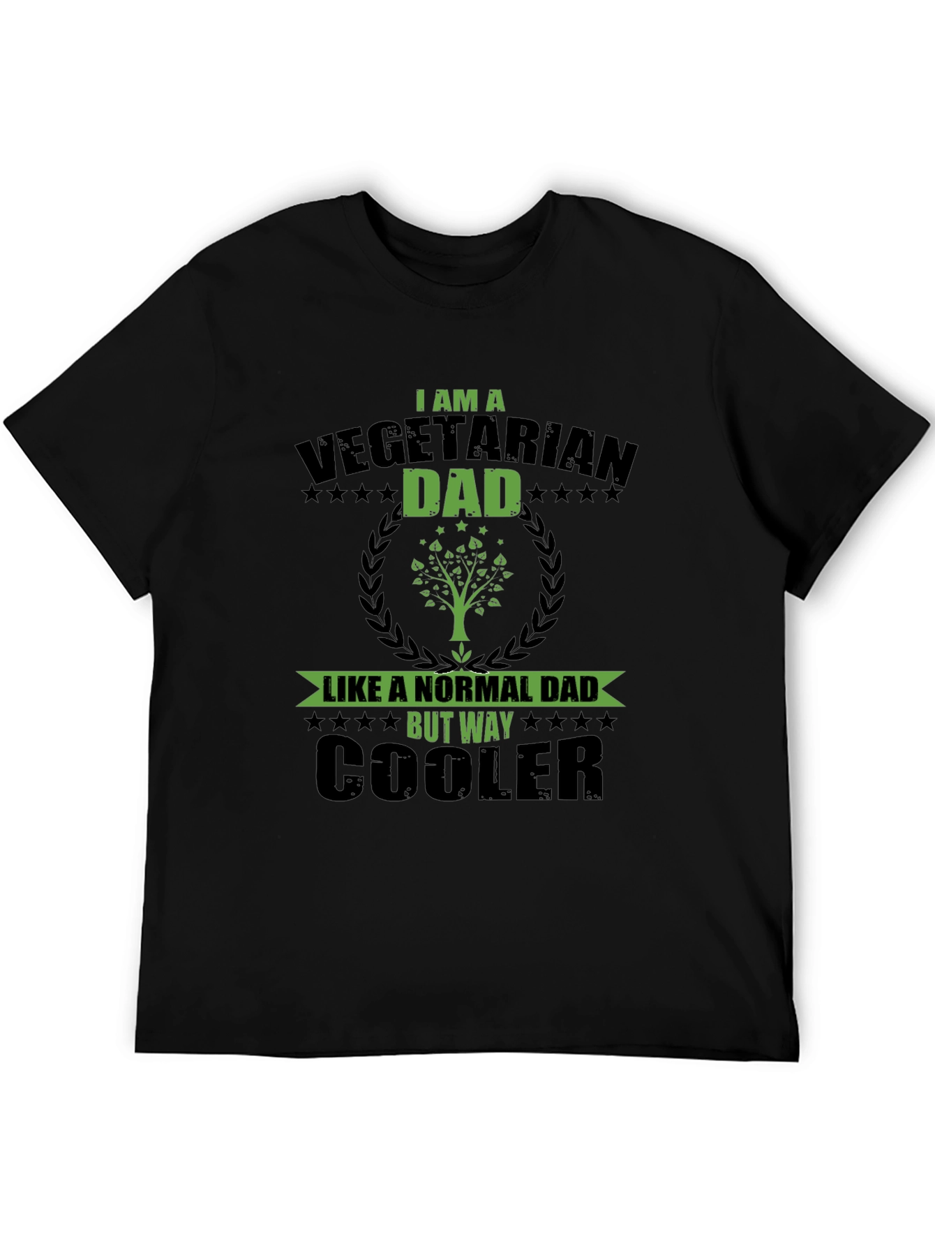 Vegetarian Dad T-Shirt - Cool Dad Gift
