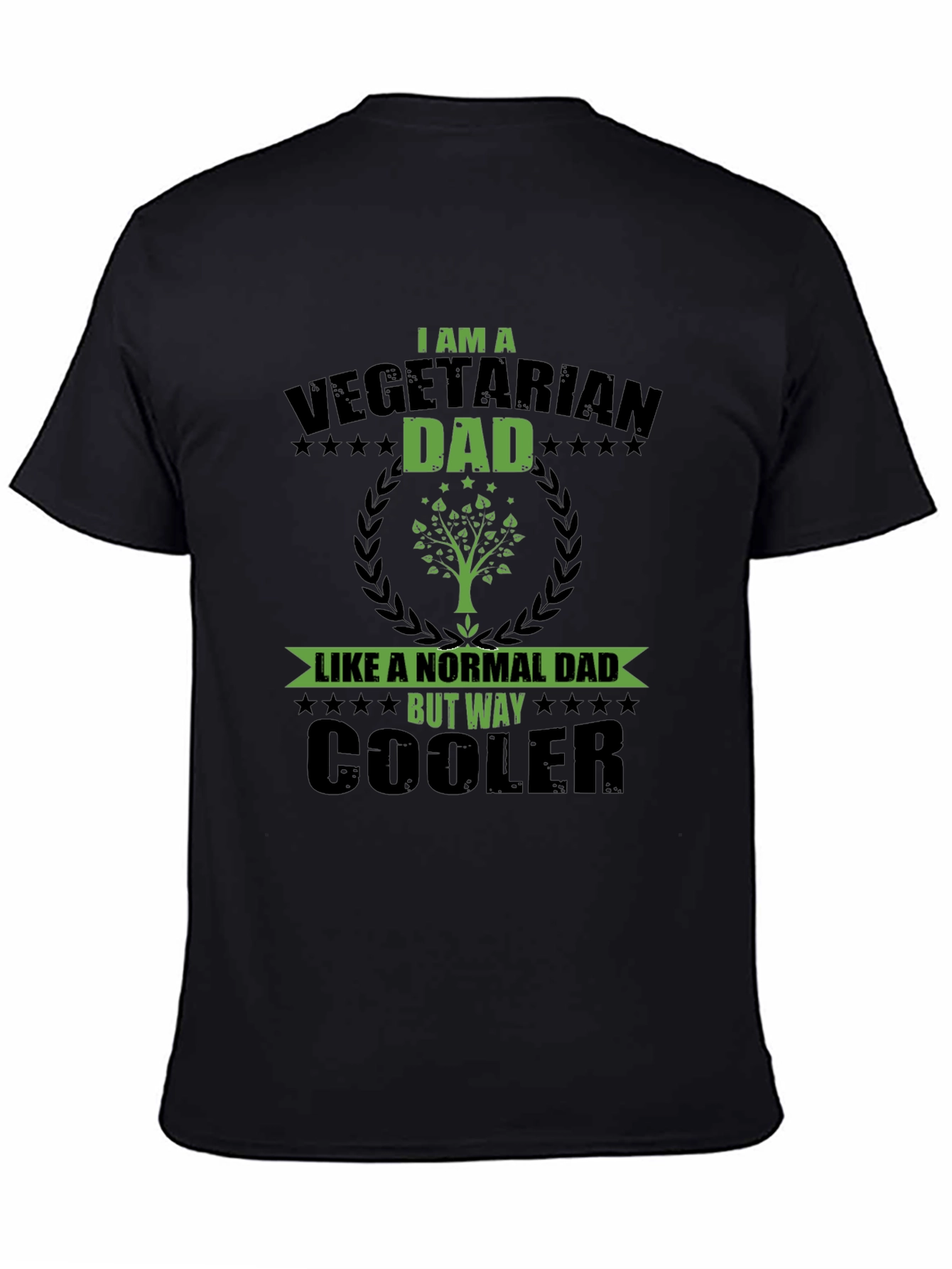 Vegetarian Dad T-Shirt - Cool Dad Gift