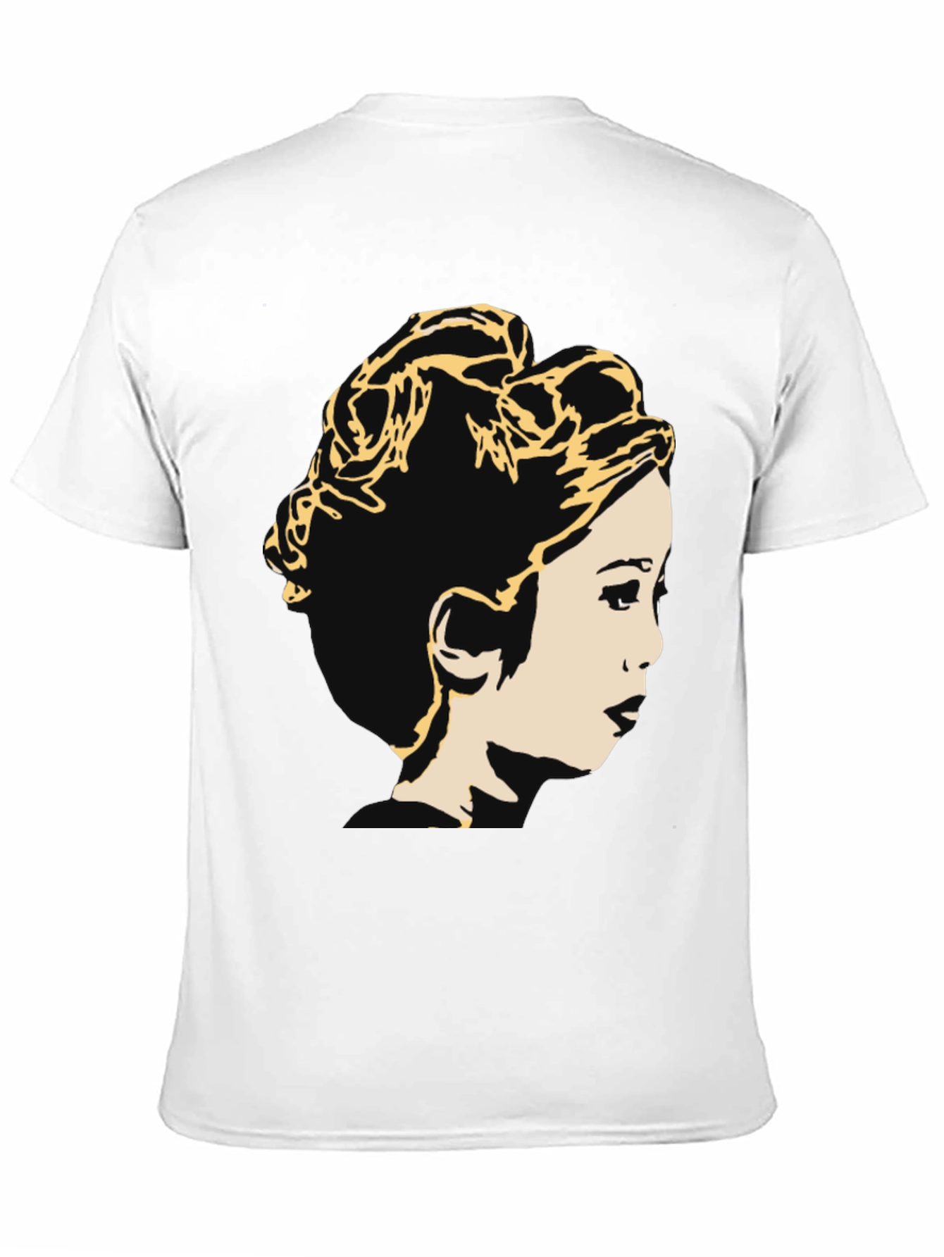 Princess Leia Graphic T-Shirt - Black