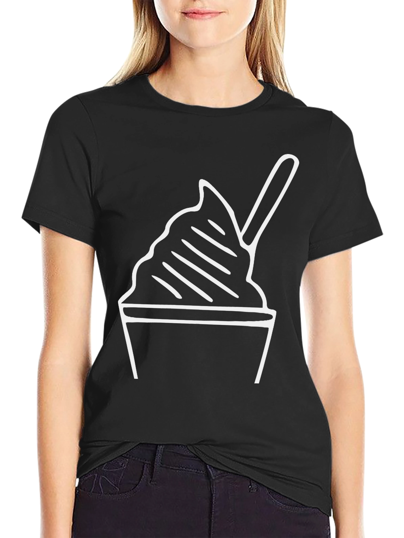 Minimalist Ice Cream T-Shirt