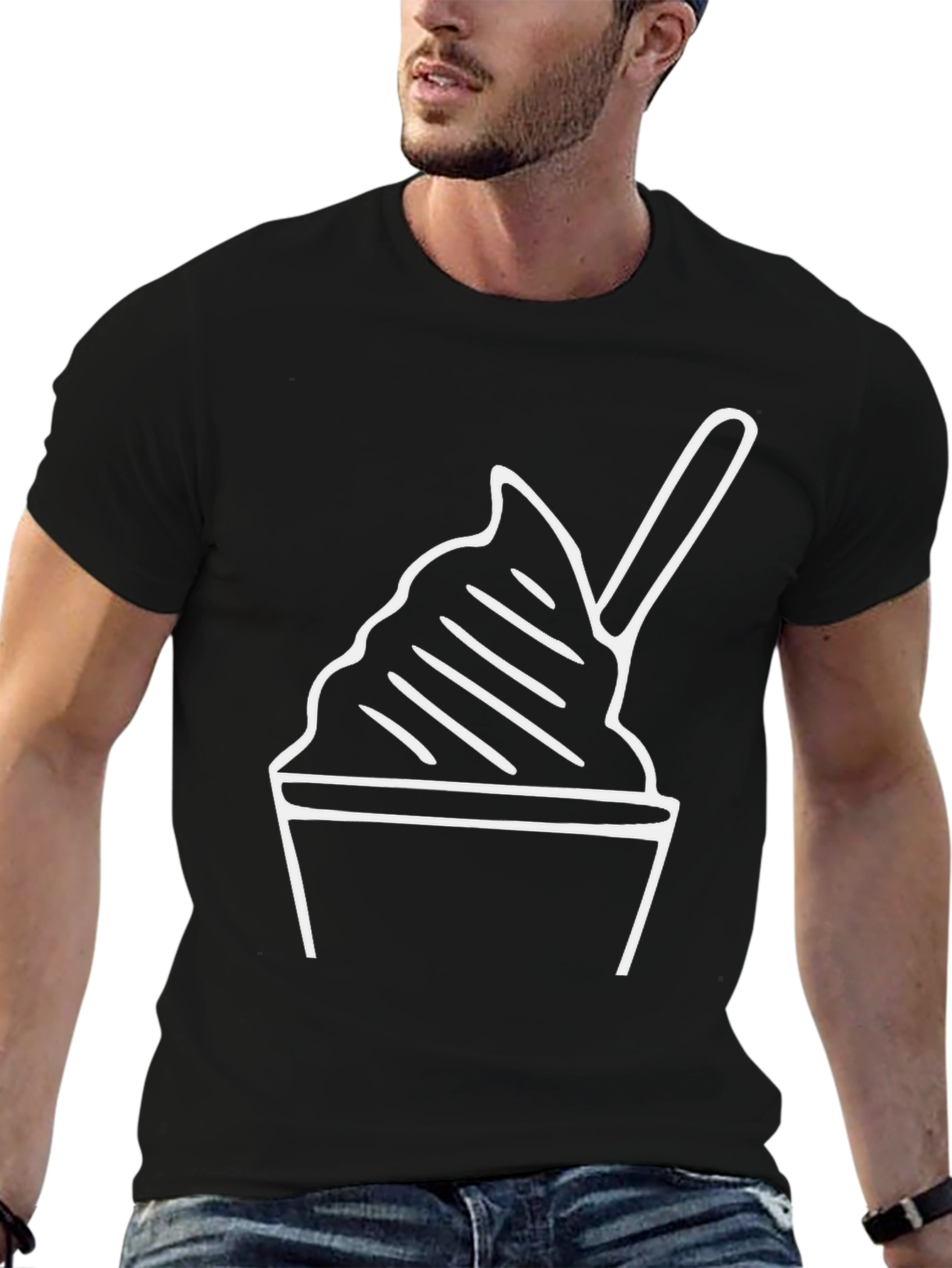 Minimalist Ice Cream T-Shirt