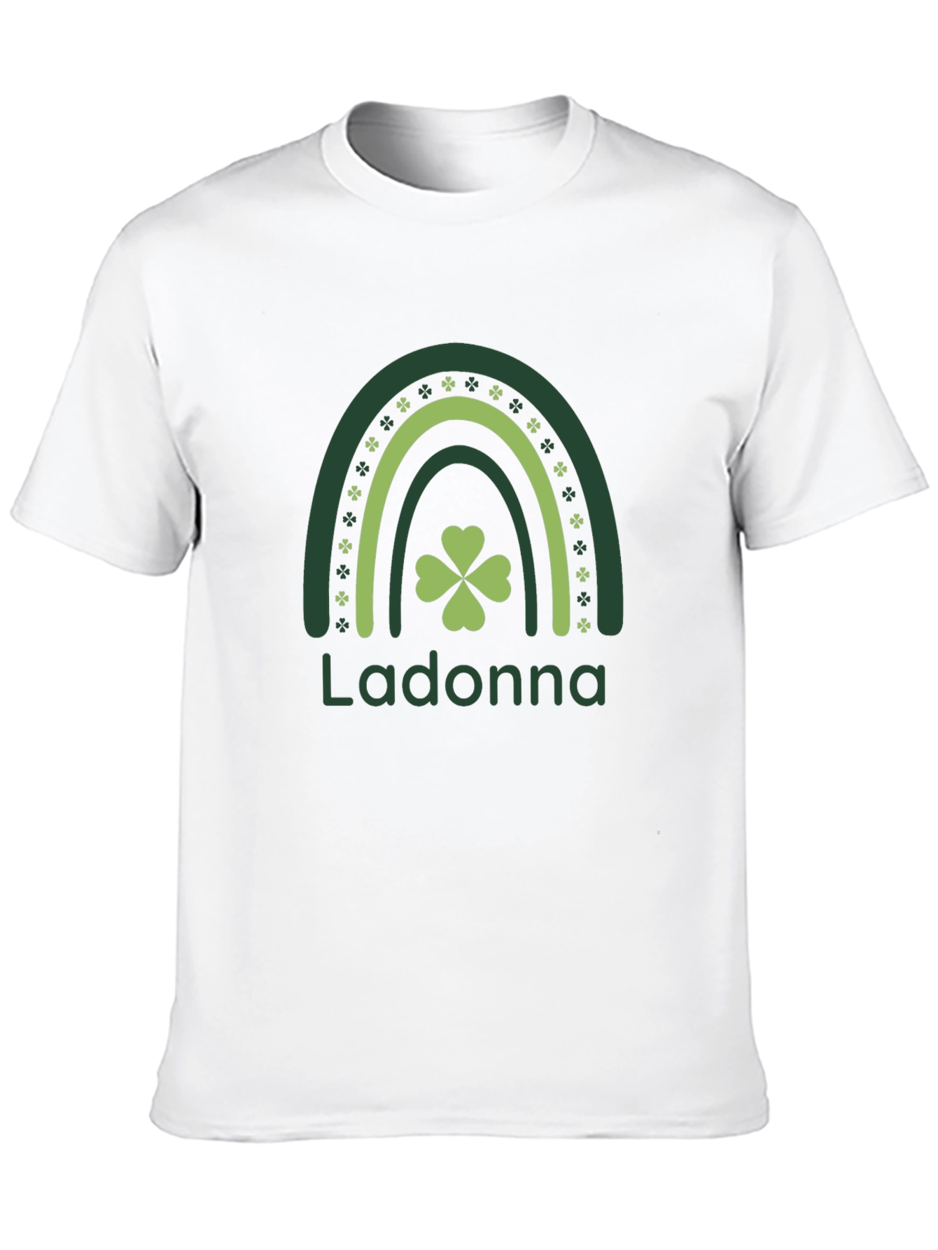 Ladonna St. Patricks Day Rainbow Shamrock T-Shirt