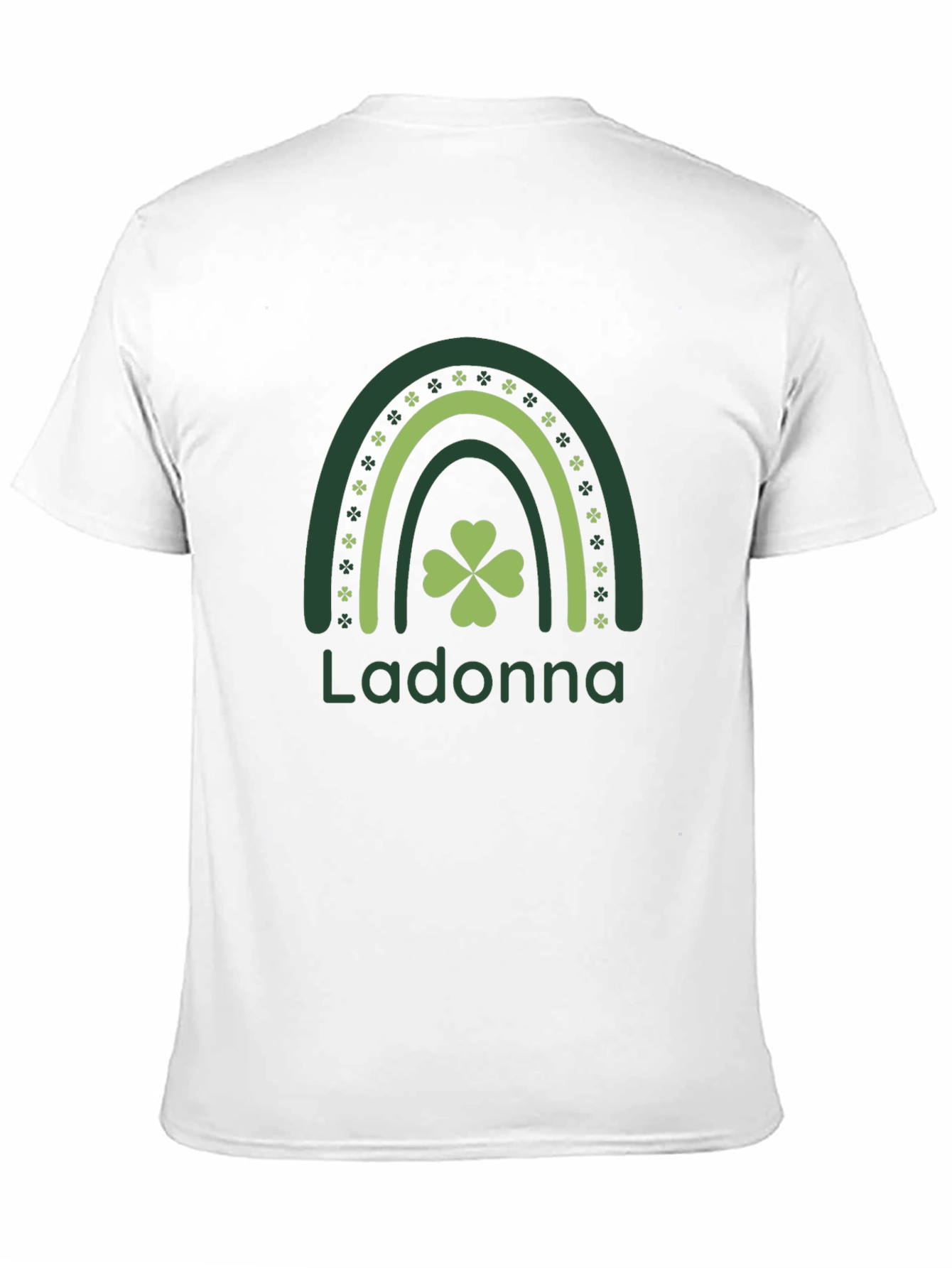 Ladonna St. Patricks Day Rainbow Shamrock T-Shirt