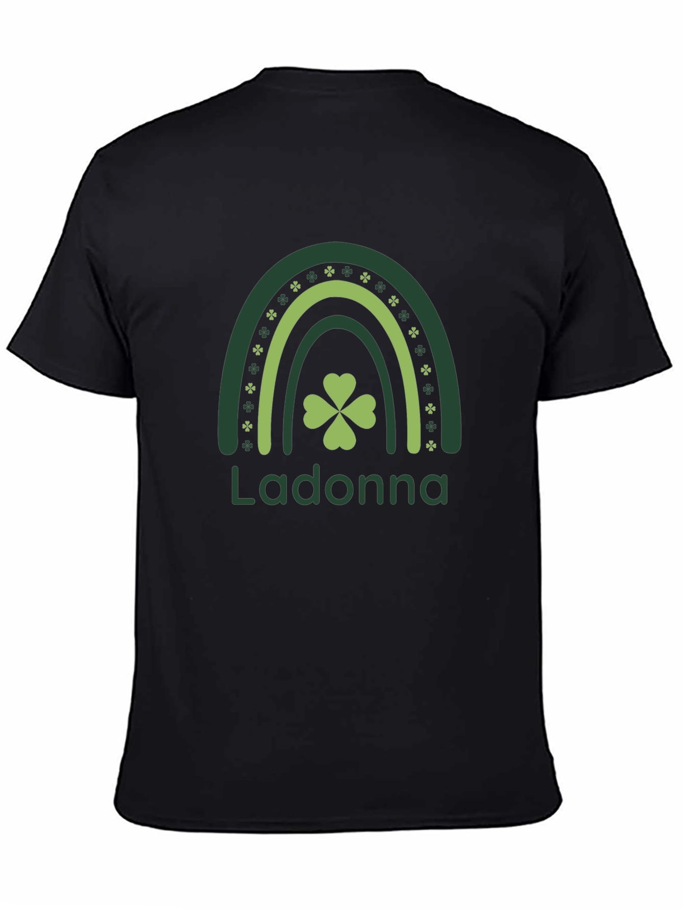 Ladonna St. Patricks Day Rainbow Shamrock T-Shirt