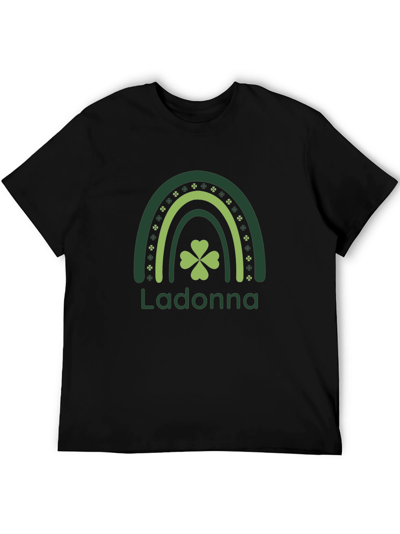 Ladonna St. Patricks Day Rainbow Shamrock T-Shirt