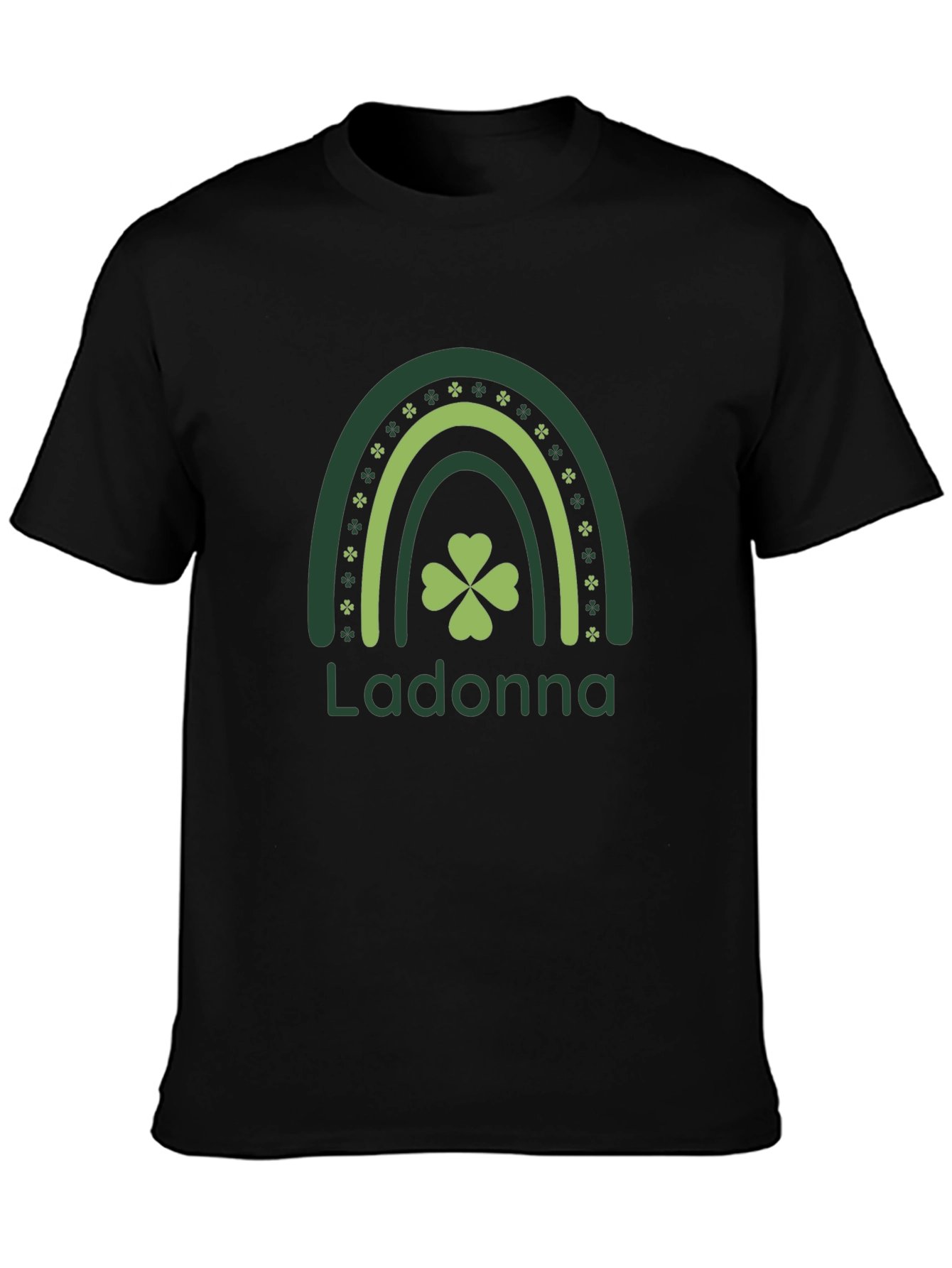 Ladonna St. Patricks Day Rainbow Shamrock T-Shirt