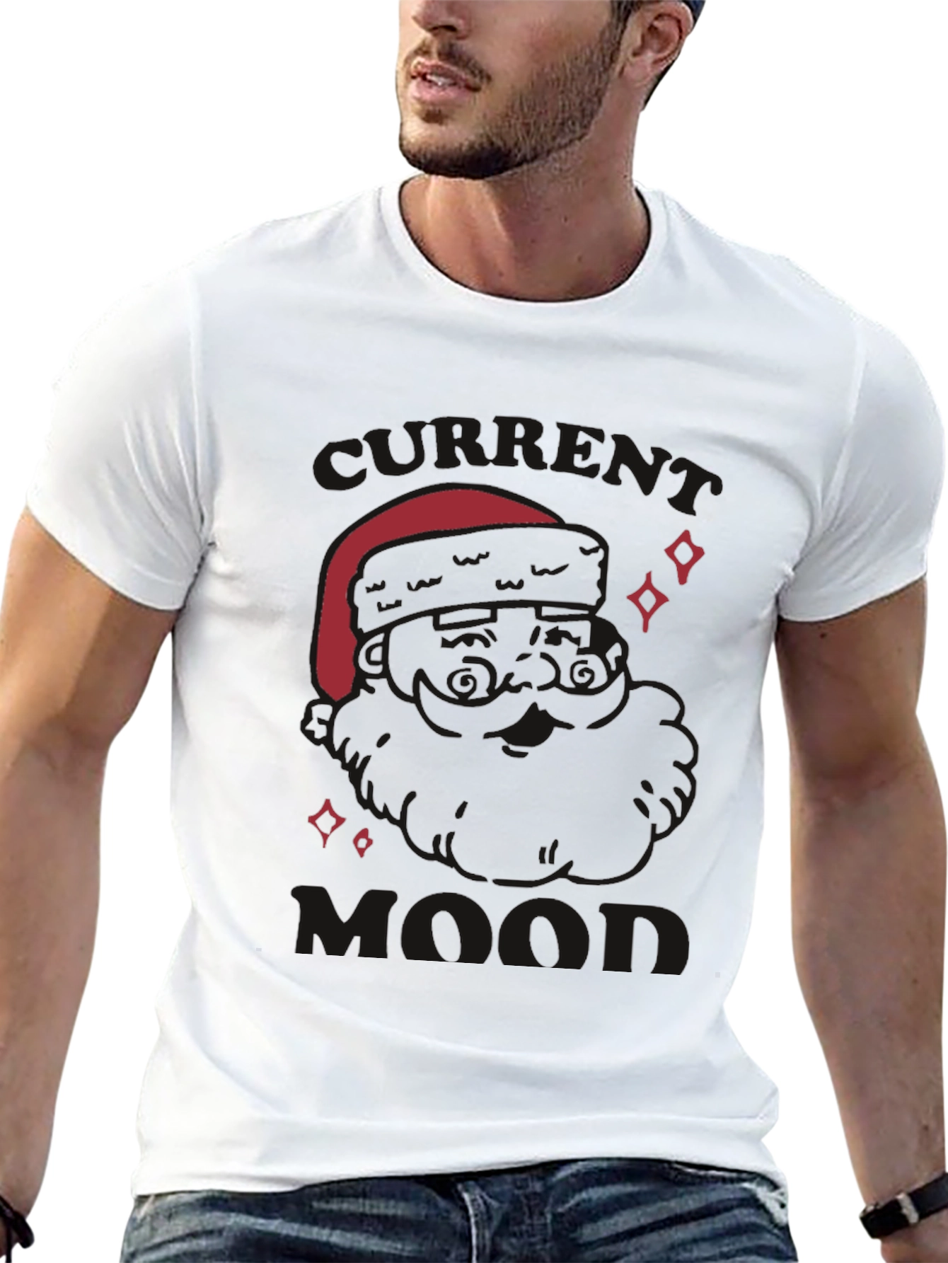Funny Santa Mood T-Shirt