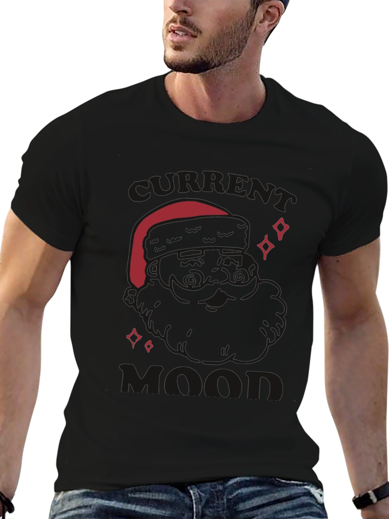 Funny Santa Mood T-Shirt
