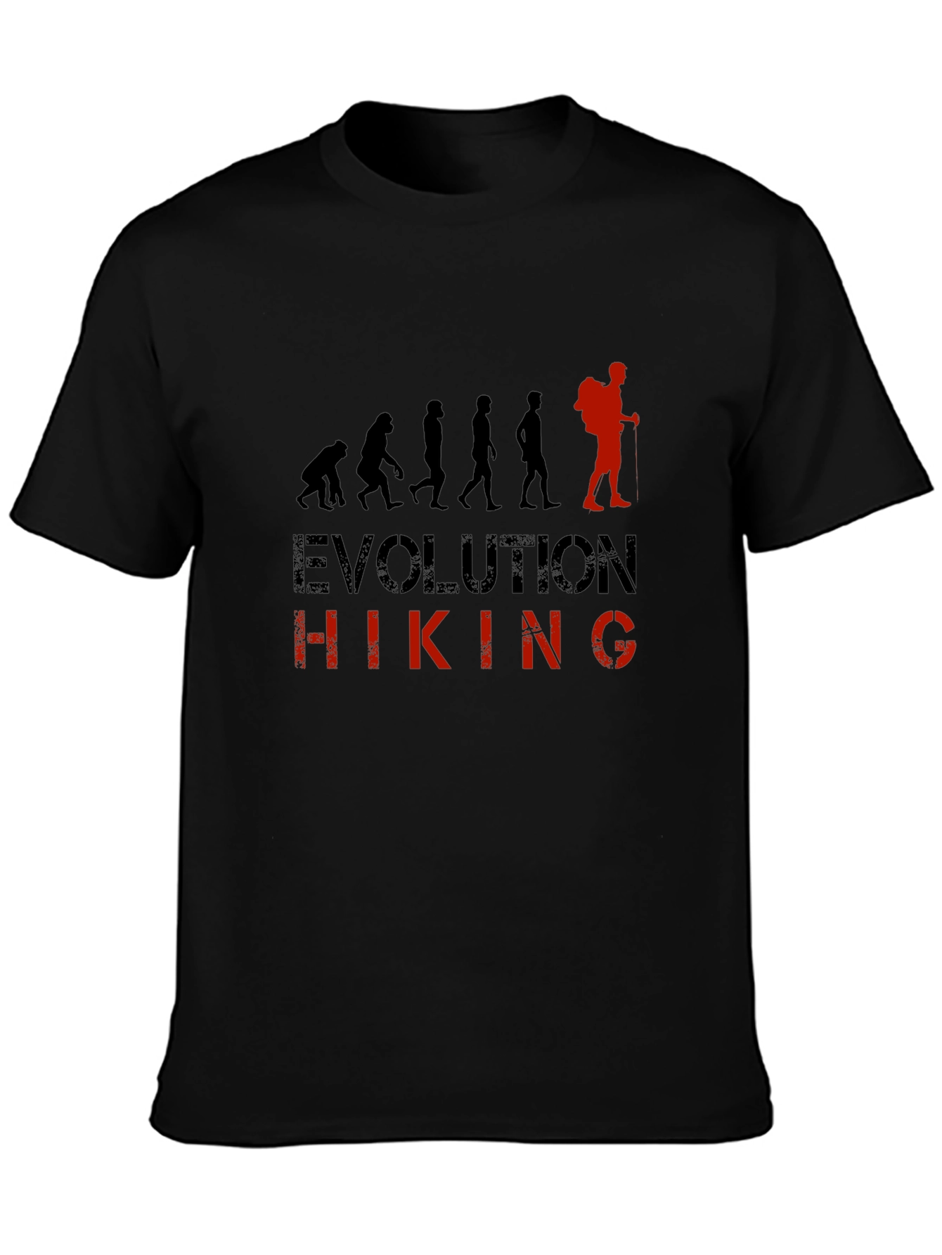 Evolution Hiking T-Shirt - Black