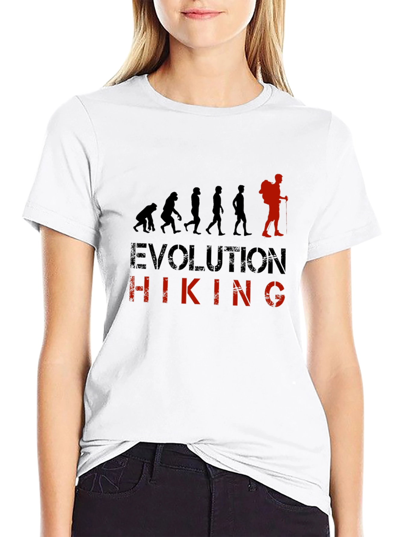 Evolution Hiking T-Shirt - Black